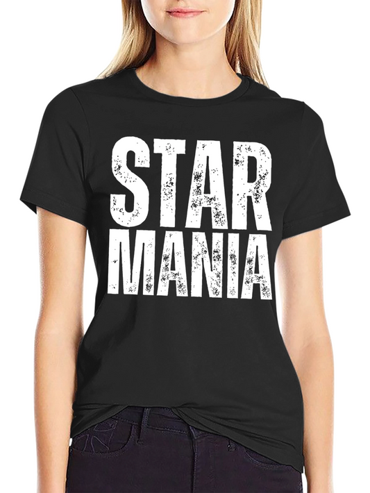 Star Mania Black T-Shirt