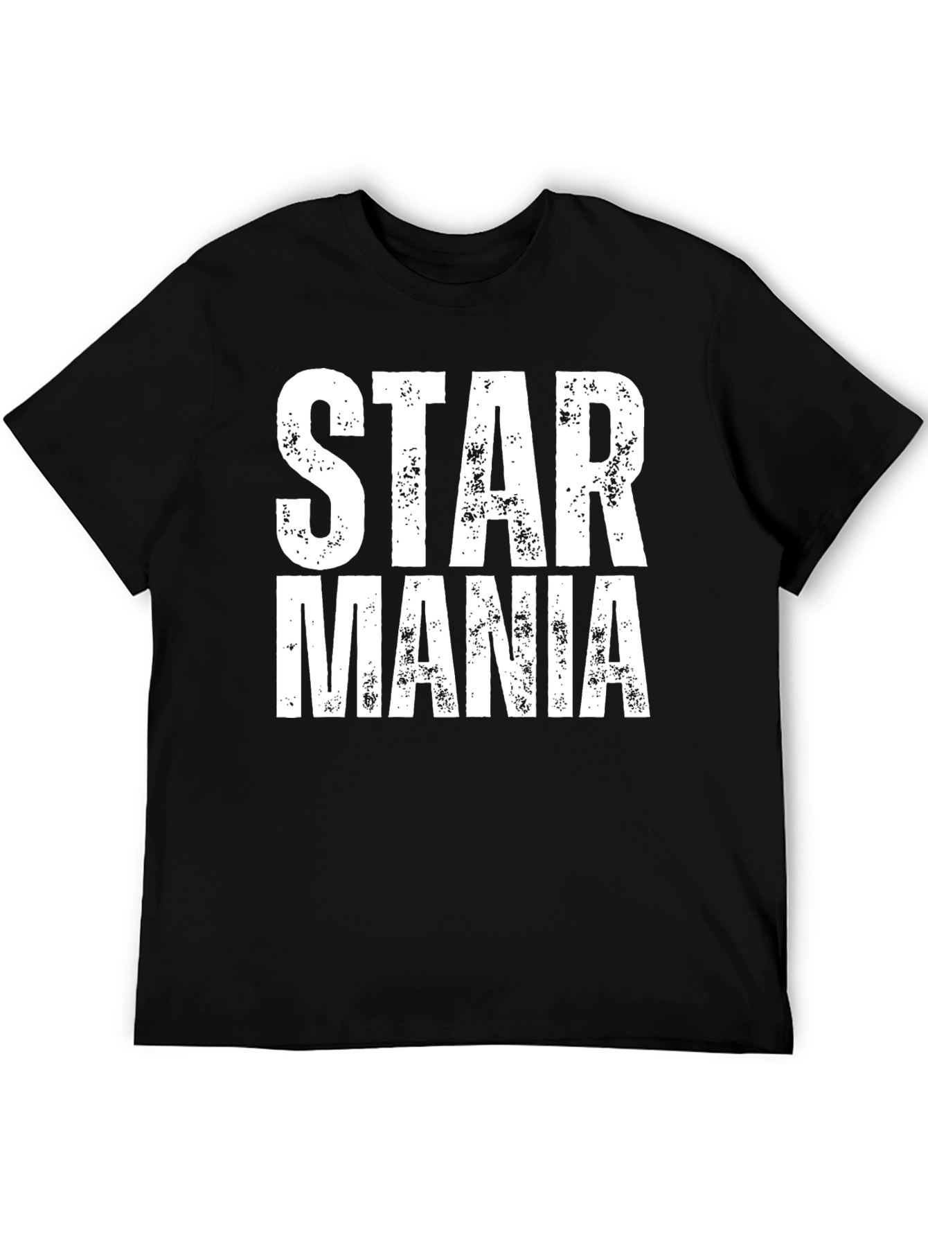 Star Mania Black T-Shirt