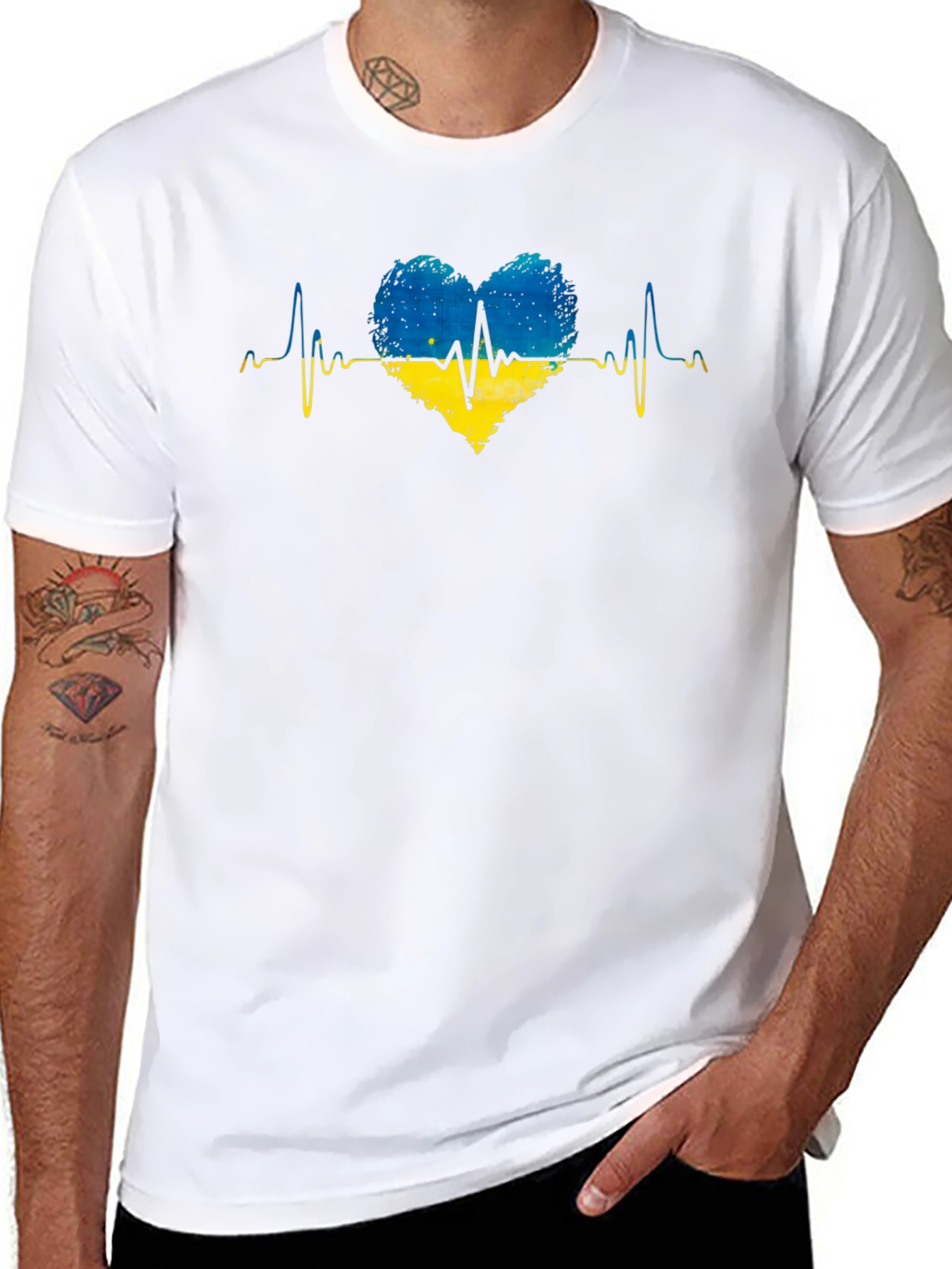 Ukraine Heartbeat T-Shirt
