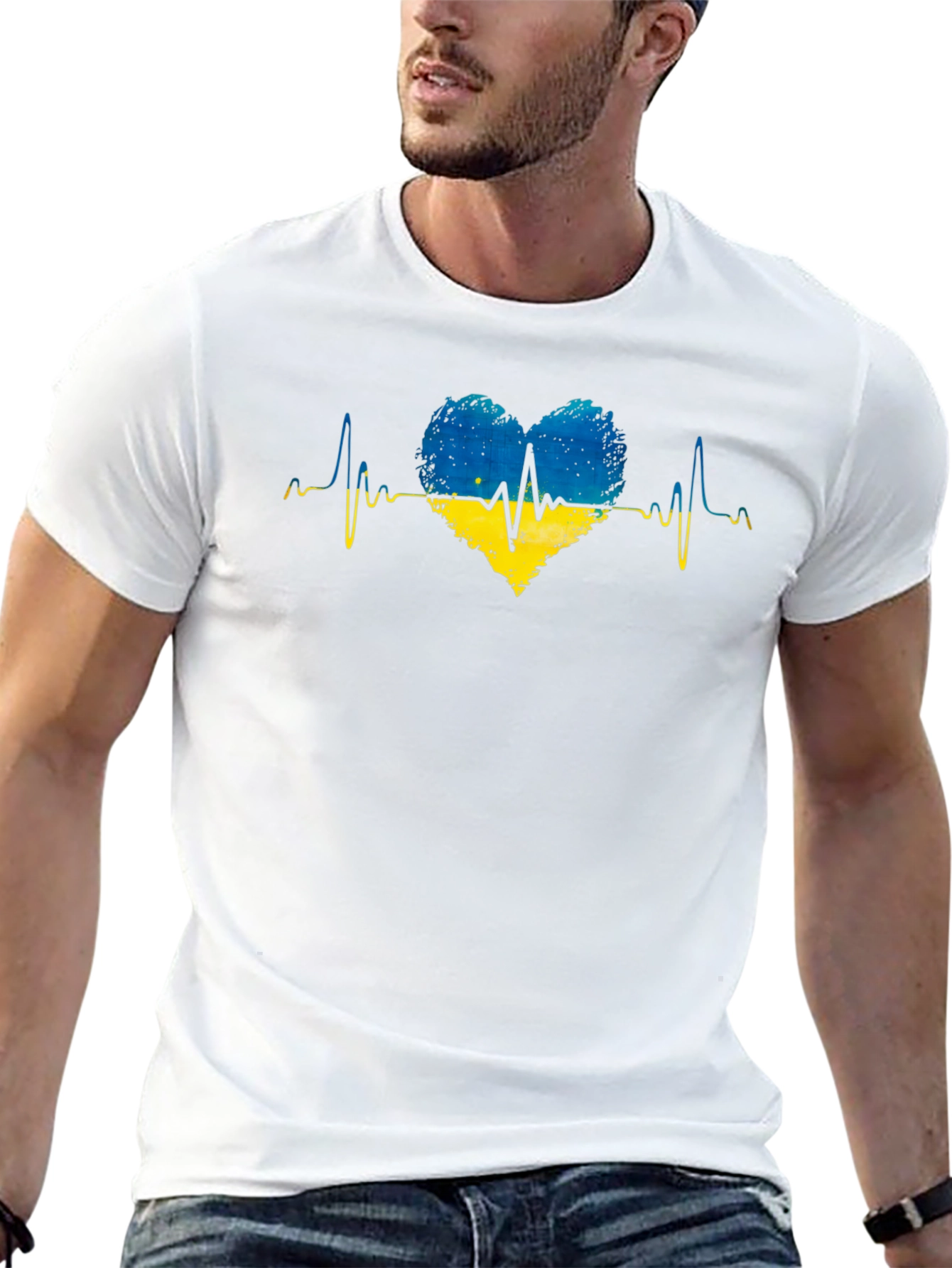 Ukraine Heartbeat T-Shirt