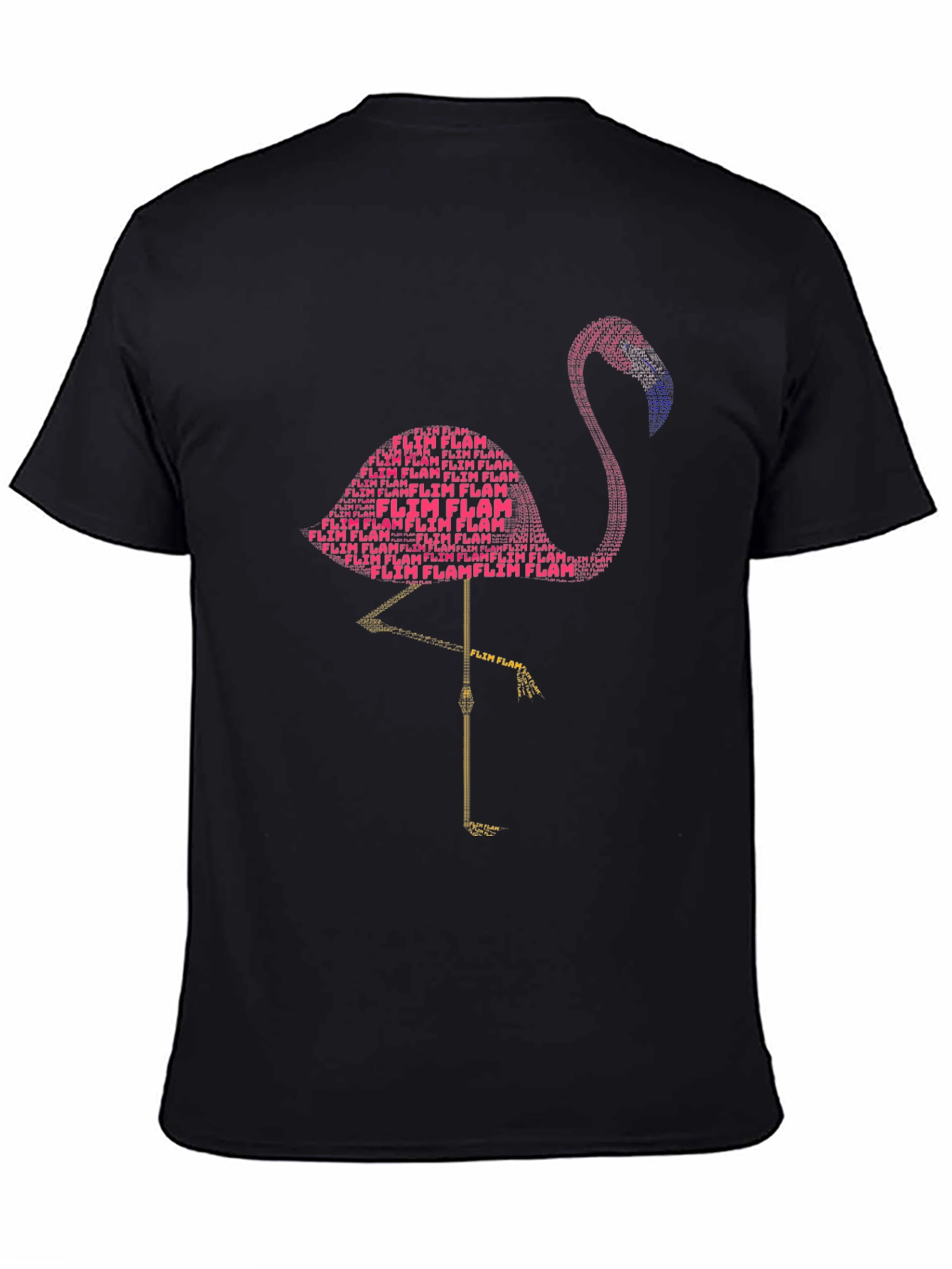 Flamingo Word Art T-Shirt