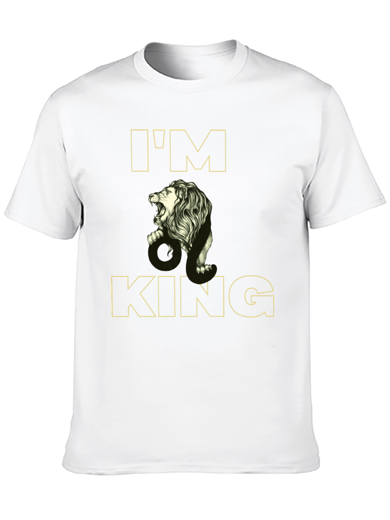 Im King Lion Graphic T-Shirt