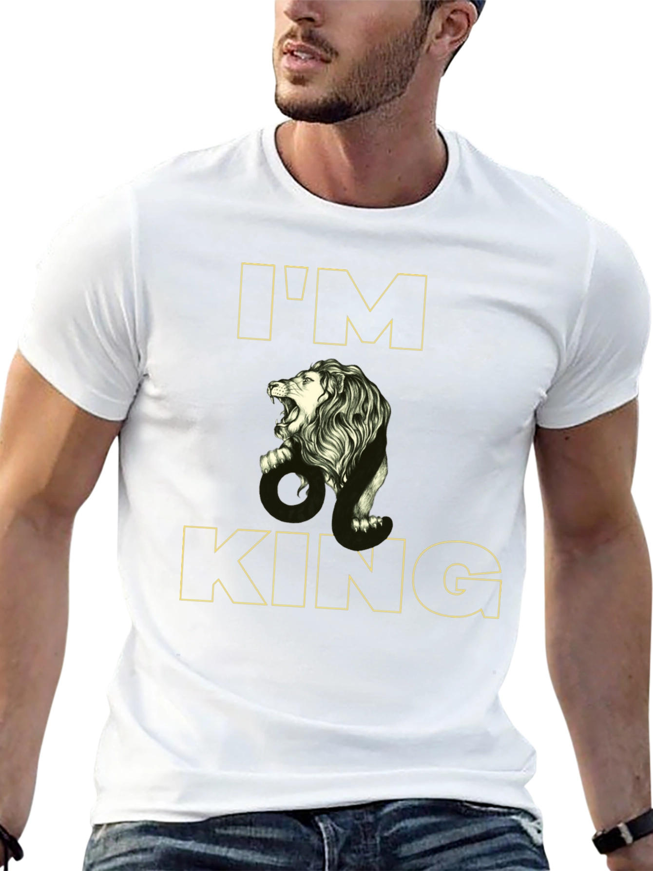 Im King Lion Graphic T-Shirt