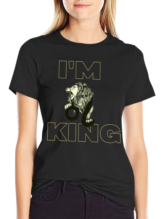 Im King Lion Graphic T-Shirt