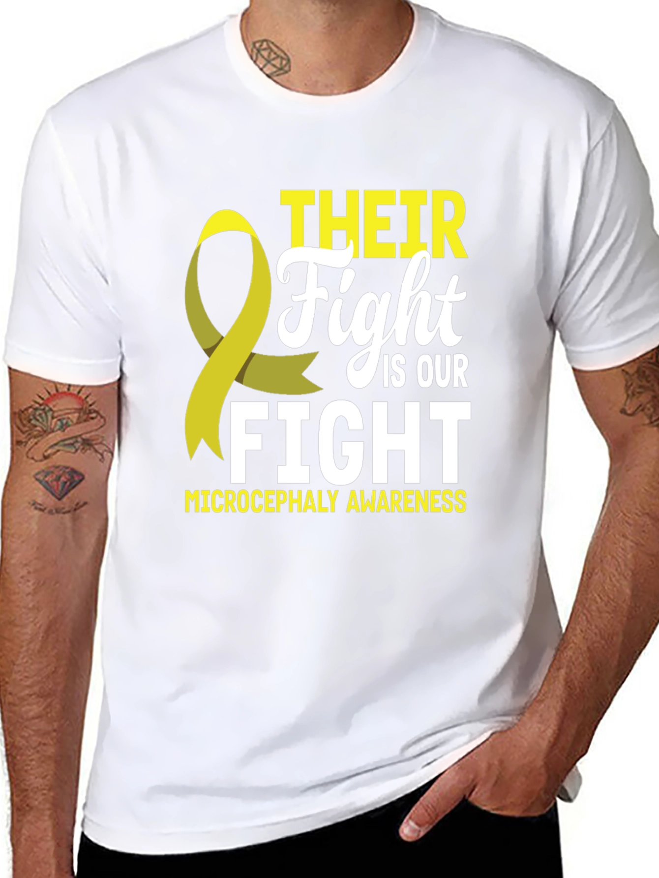 Microcephaly Awareness T-Shirt: Their Fight is Our Fight