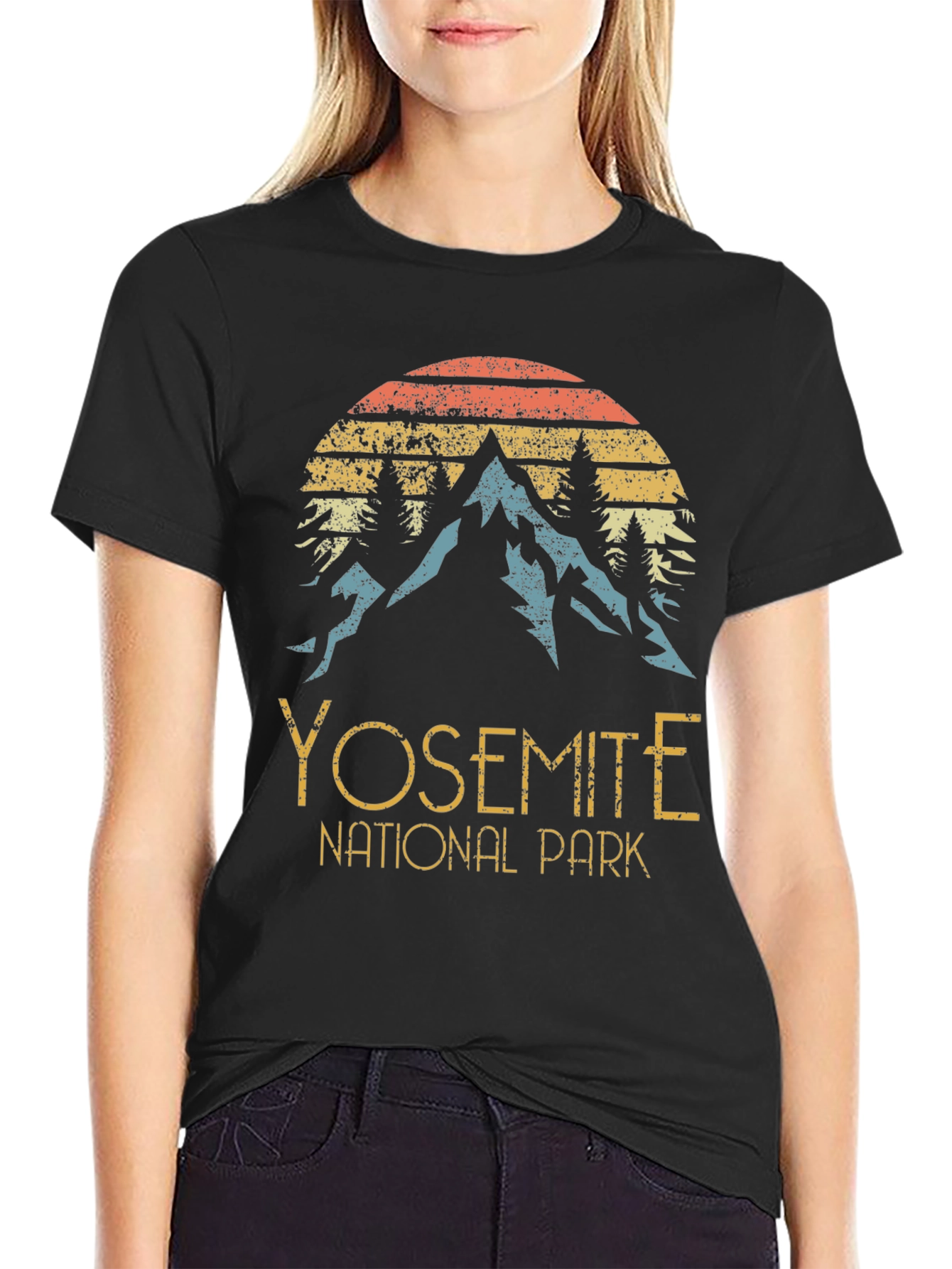 Yosemite National Park Graphic T-Shirt