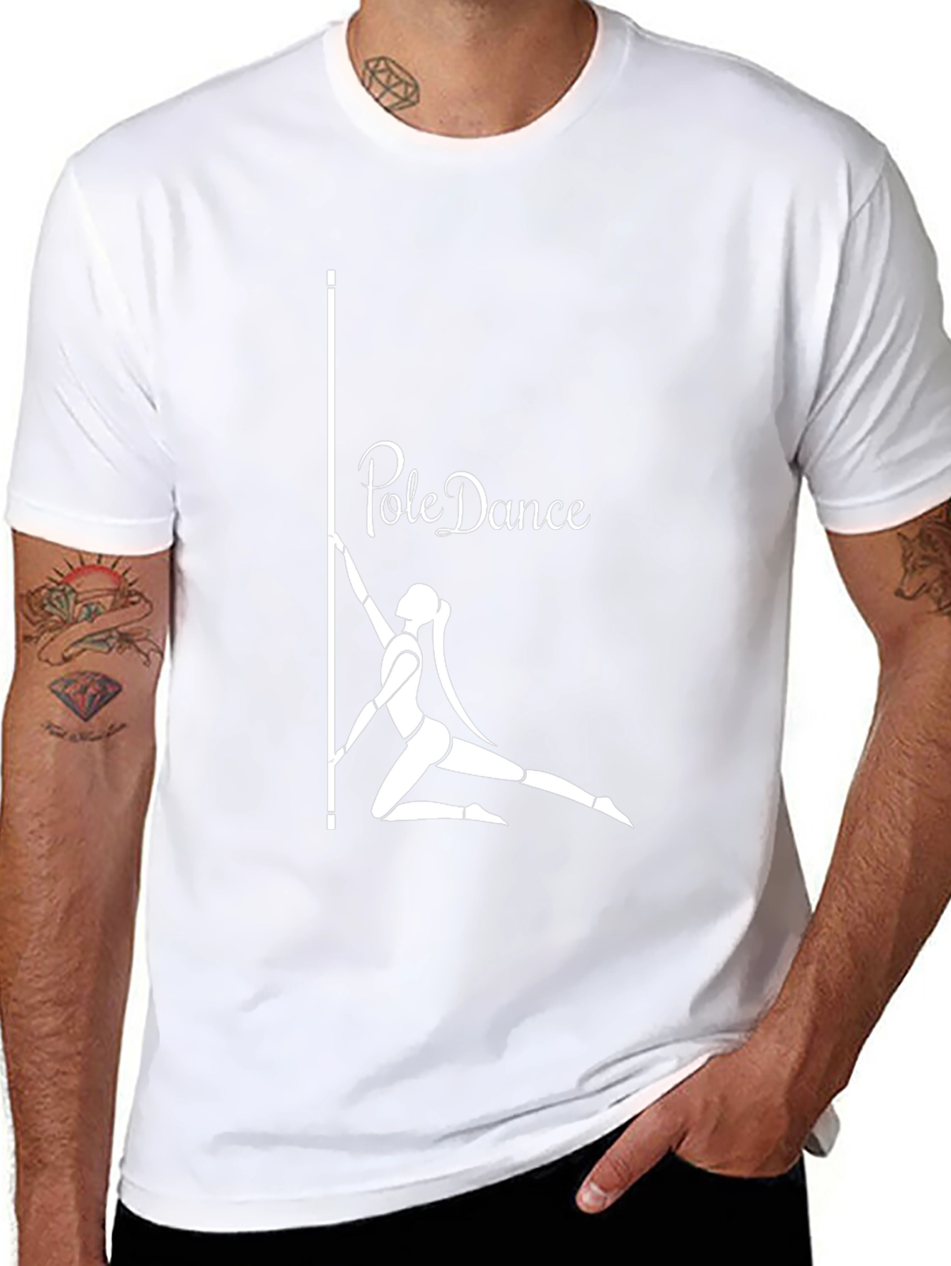 Pole Dance Graphic T-Shirt - Unique Design