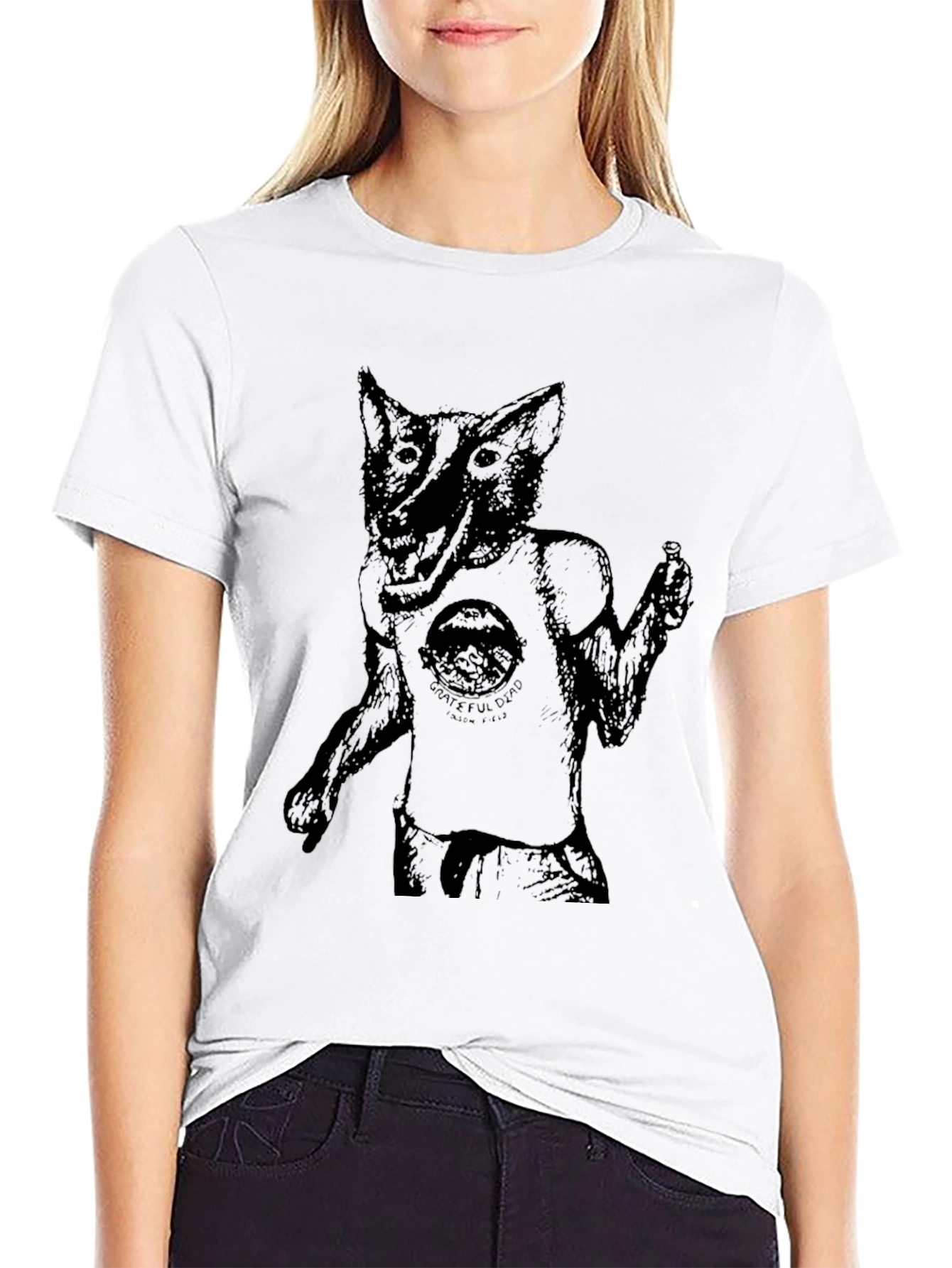 Grateful Dead Wolf T-Shirt - Unique Graphic Tee