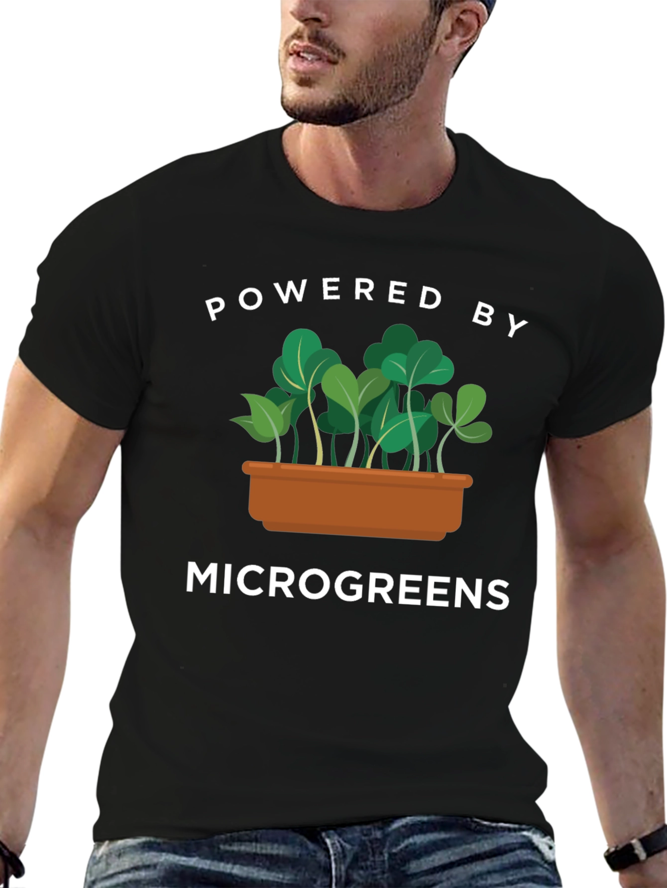 Powered by Microgreens T-Shirt
