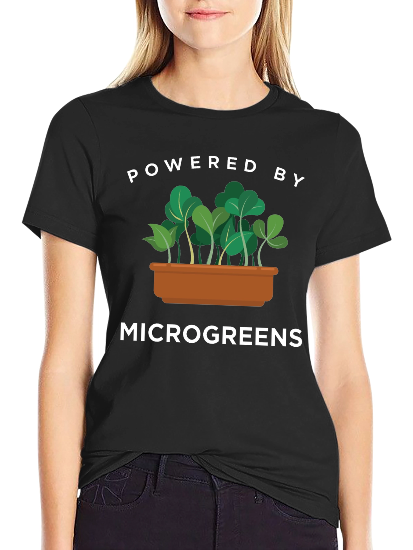 Powered by Microgreens T-Shirt