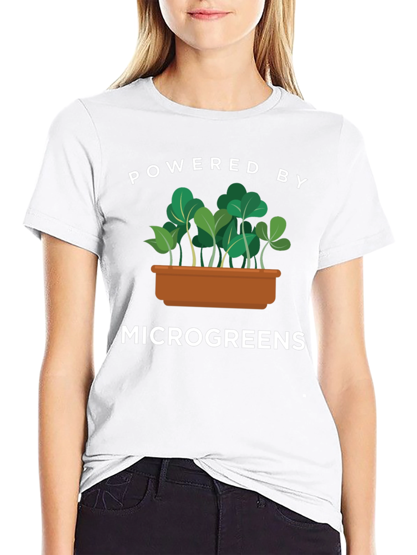 Powered by Microgreens T-Shirt