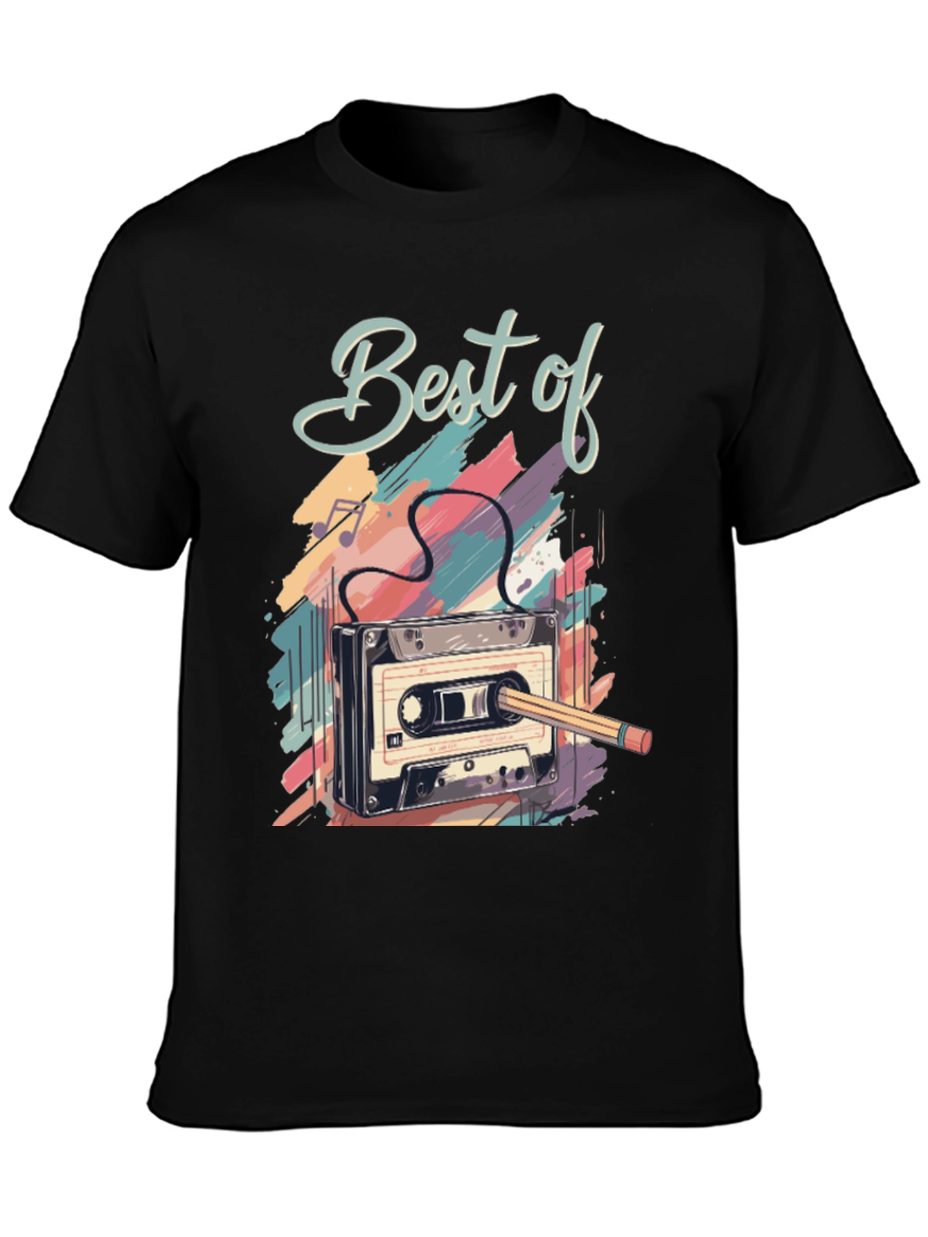 Best of Cassette Tape Graphic T-Shirt