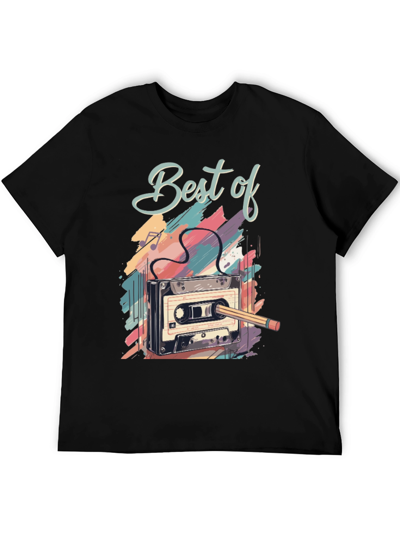 Best of Cassette Tape Graphic T-Shirt