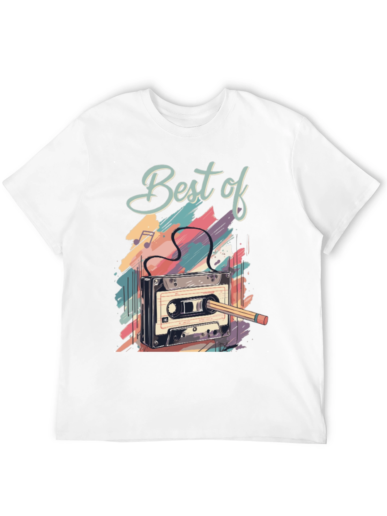 Best of Cassette Tape Graphic T-Shirt