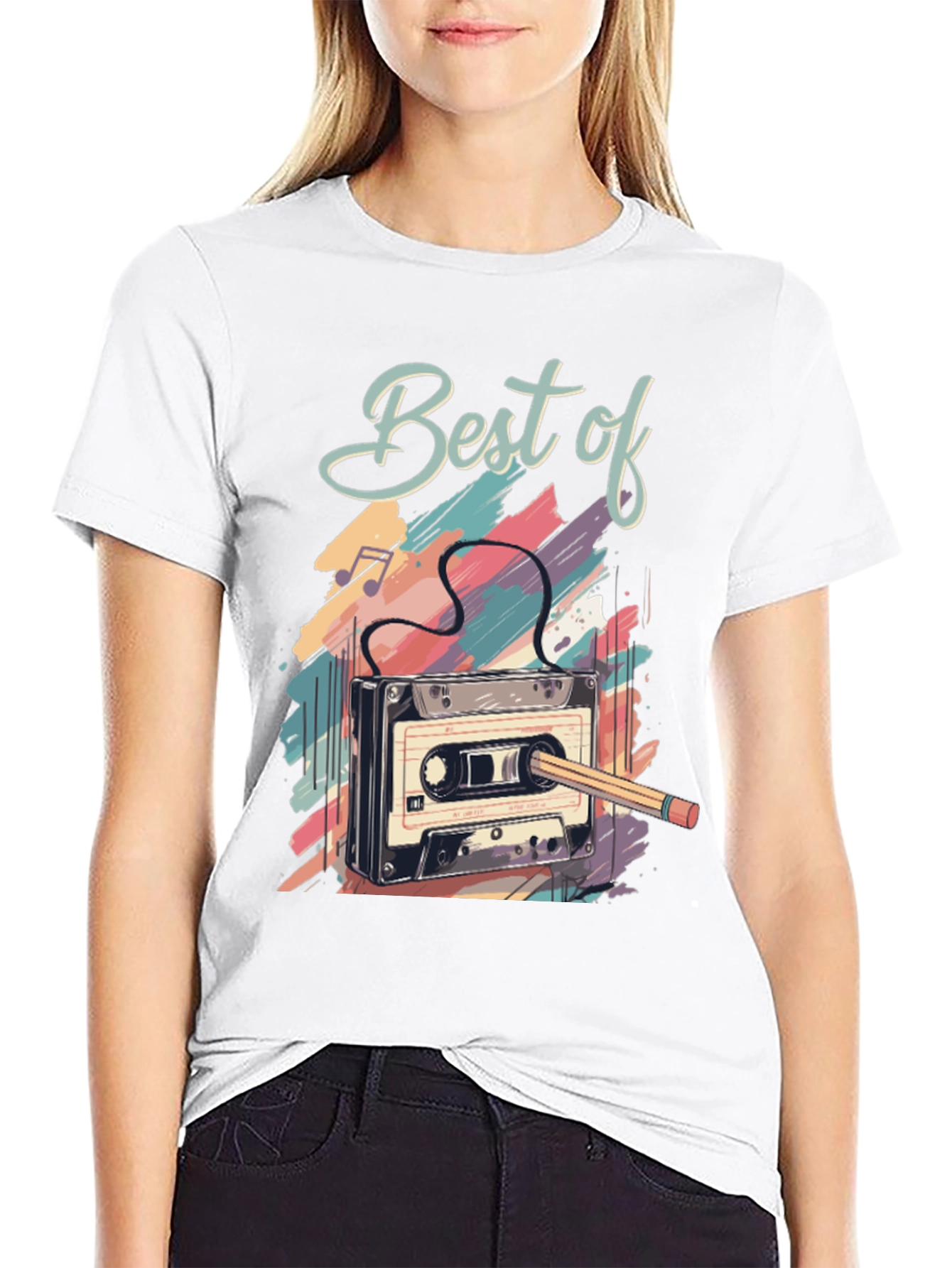 Best of Cassette Tape Graphic T-Shirt