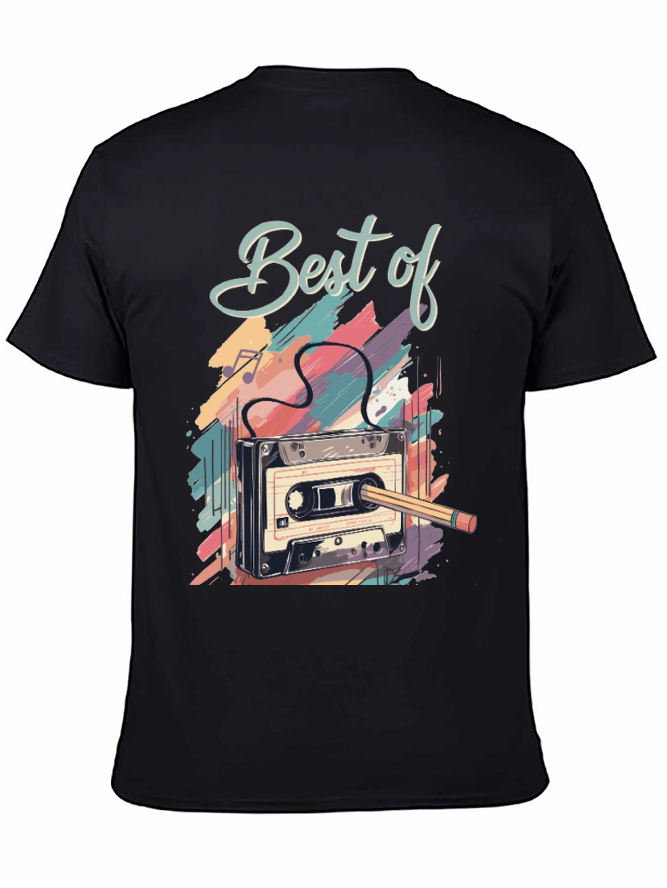 Best of Cassette Tape Graphic T-Shirt
