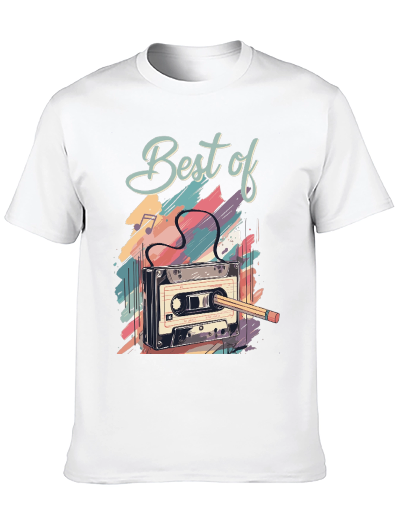 Best of Cassette Tape Graphic T-Shirt