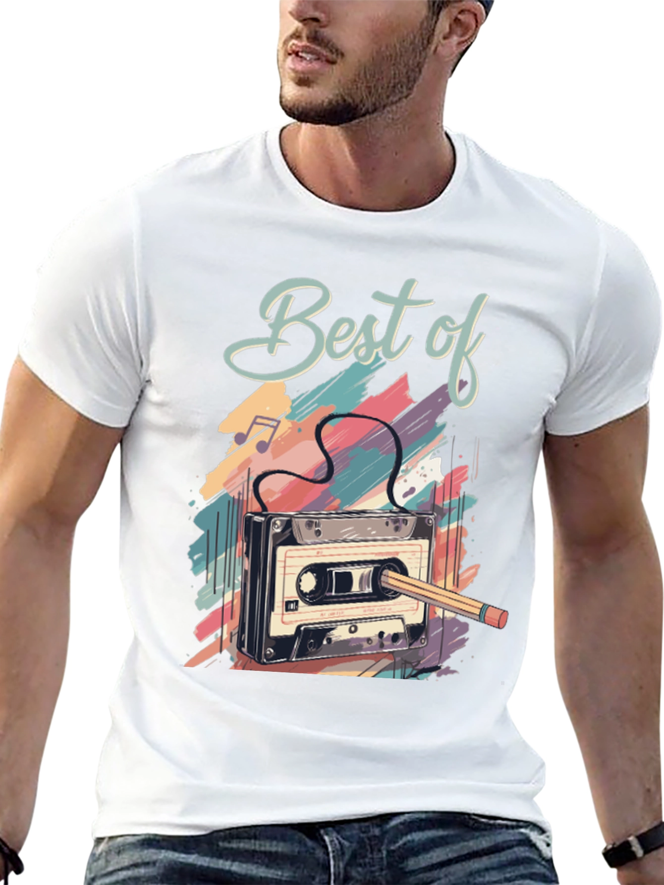 Best of Cassette Tape Graphic T-Shirt