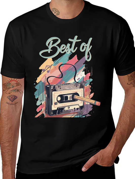 Best of Cassette Tape Graphic T-Shirt