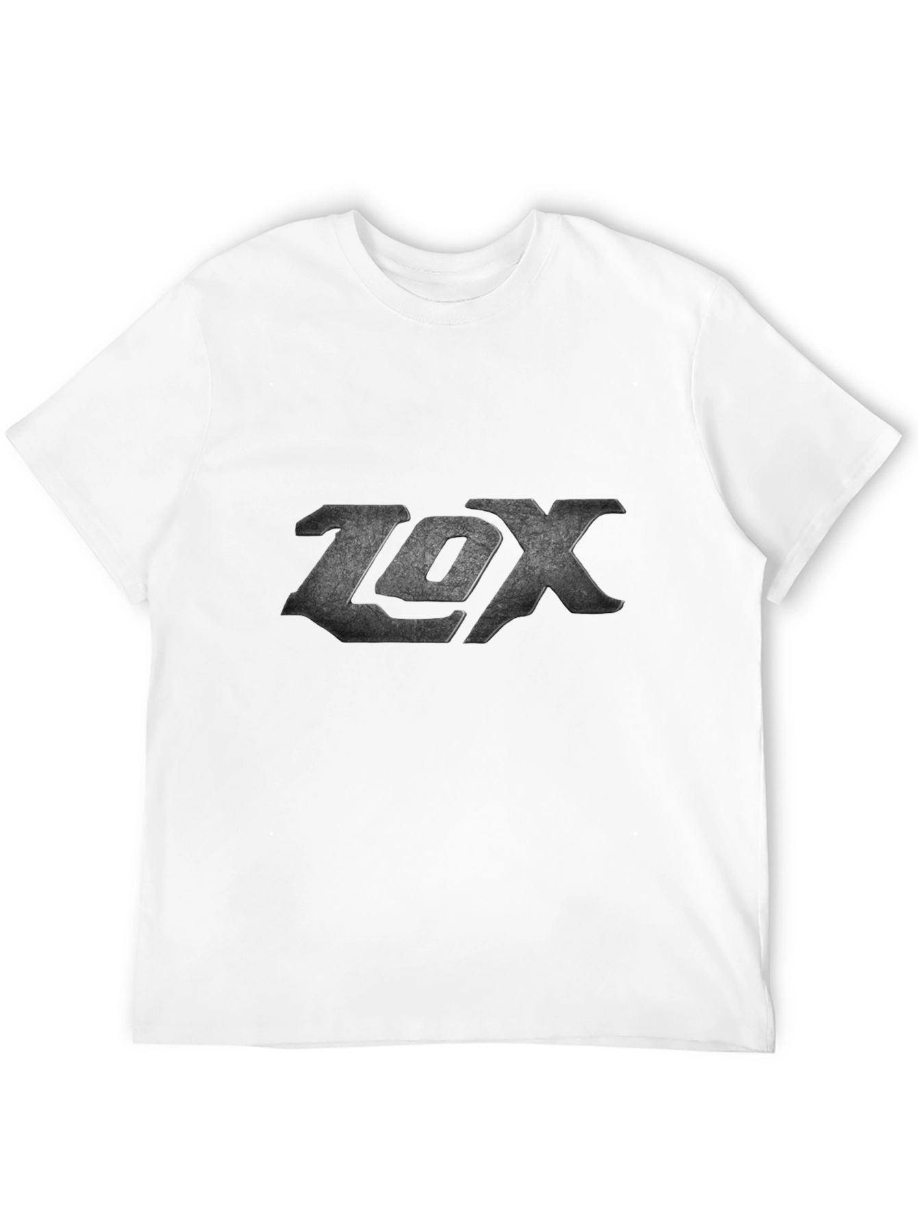 LOX Graphic Print Black T-Shirt