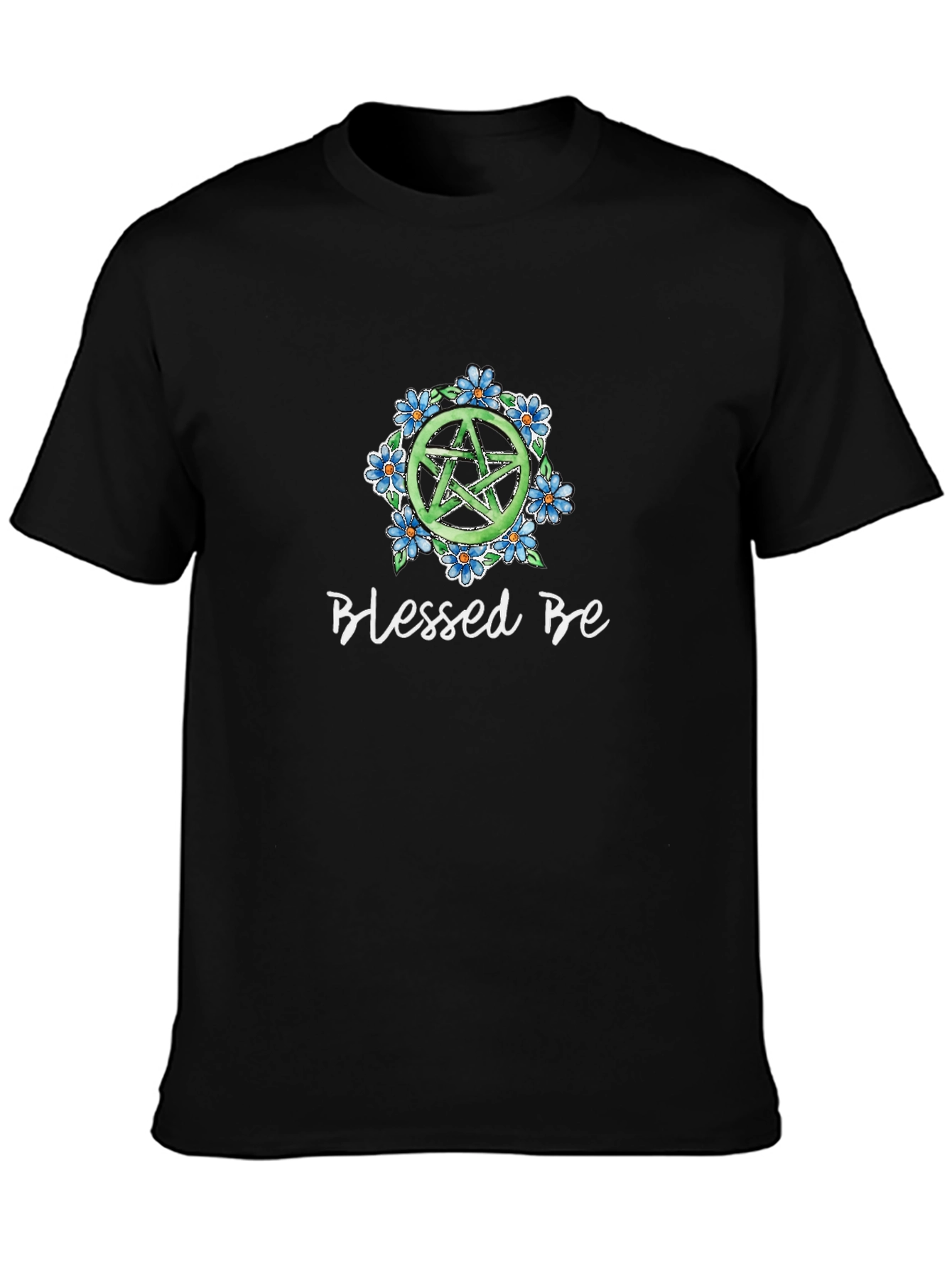 Blessed Be Pentacle Flower T-Shirt