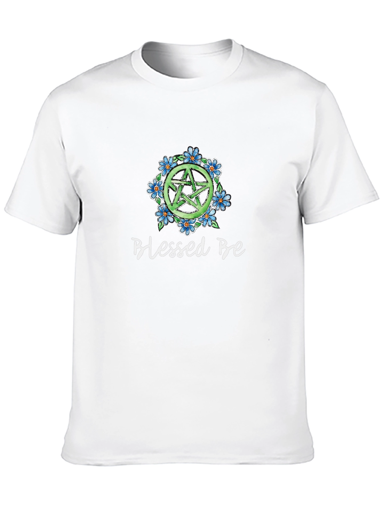 Blessed Be Pentacle Flower T-Shirt