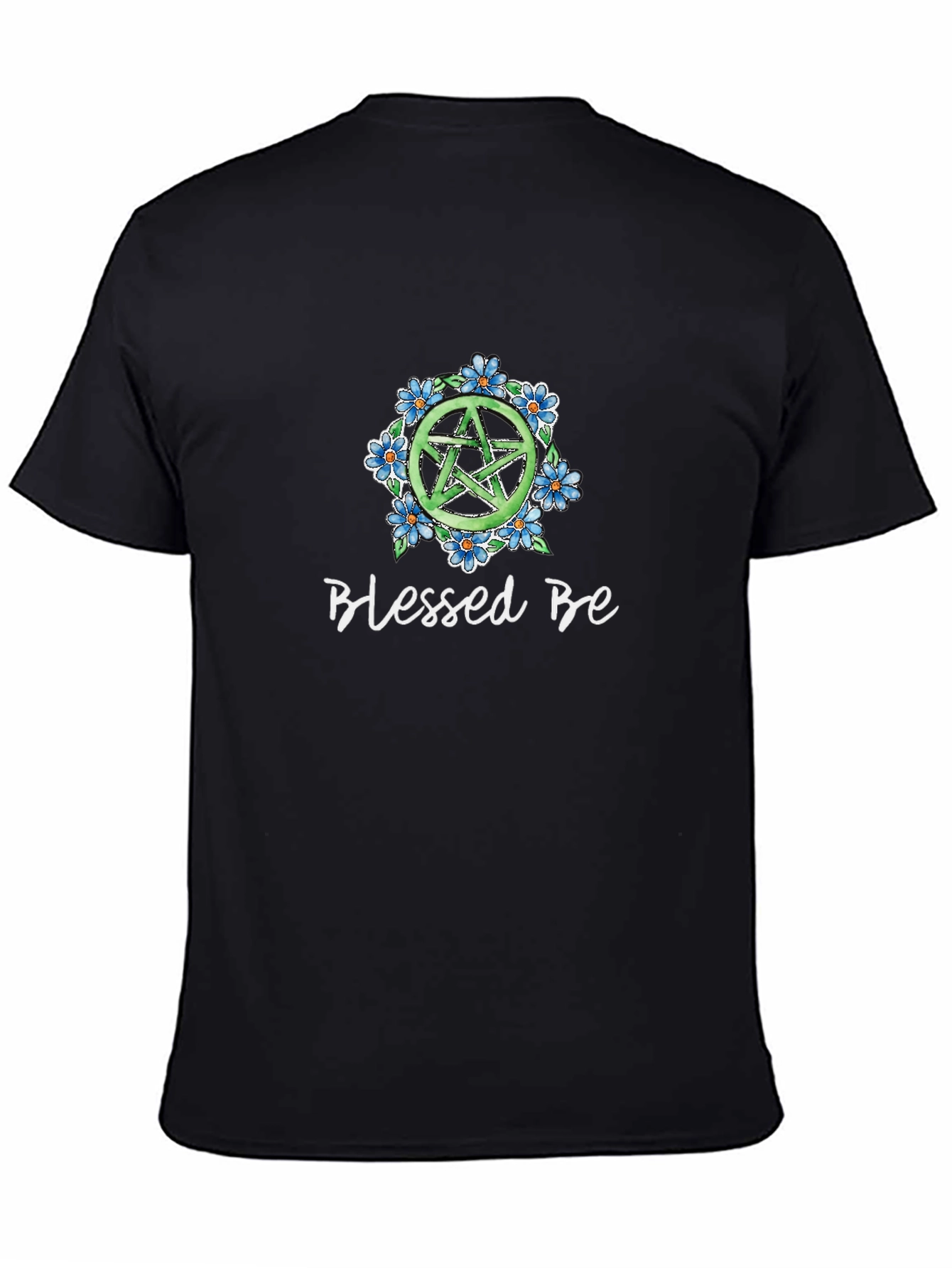 Blessed Be Pentacle Flower T-Shirt