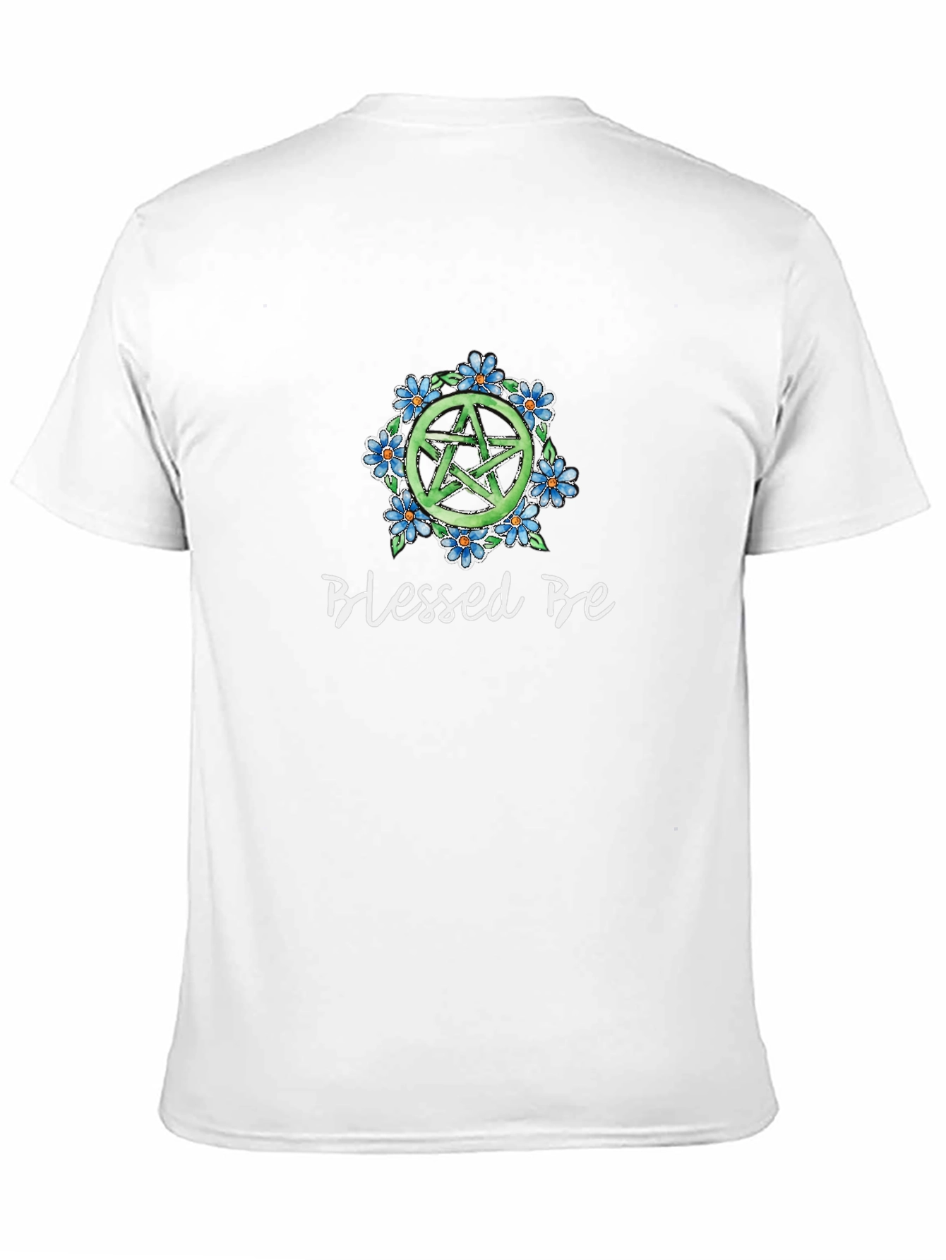 Blessed Be Pentacle Flower T-Shirt