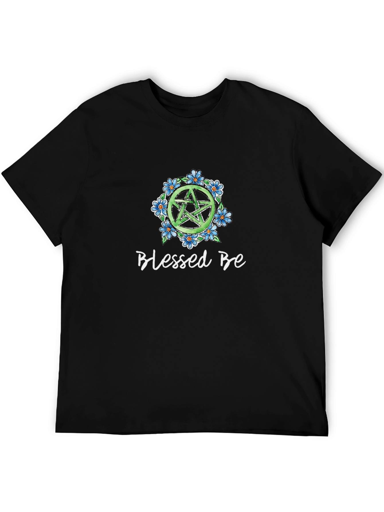 Blessed Be Pentacle Flower T-Shirt