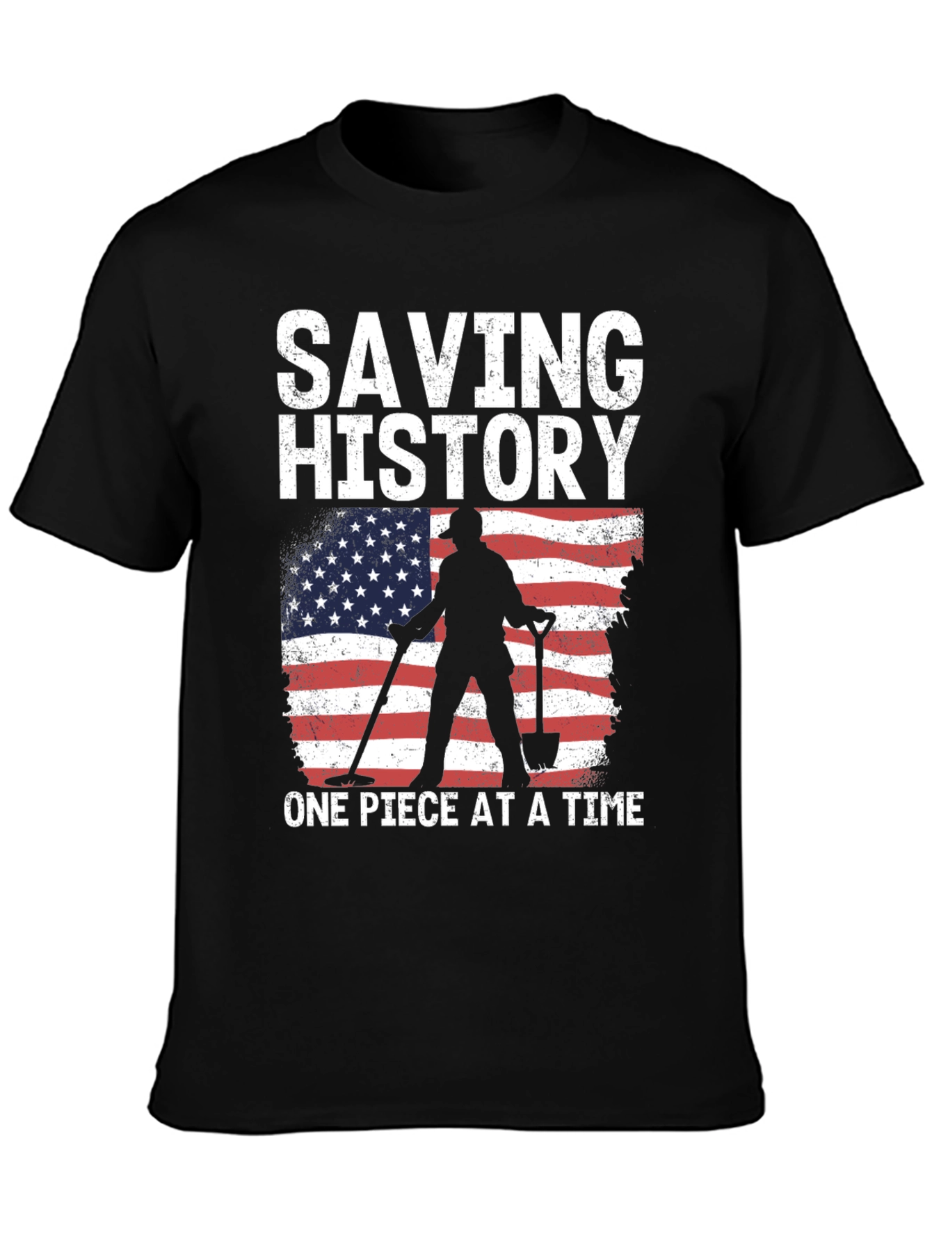 Saving History Metal Detecting T-Shirt