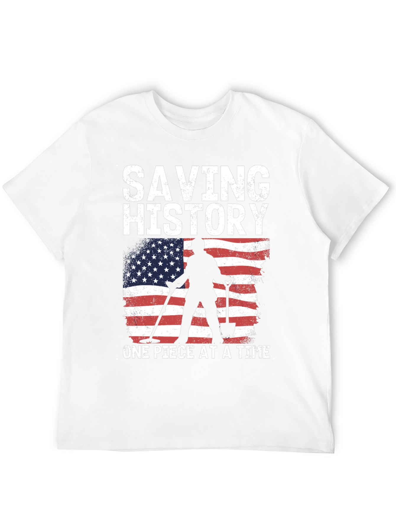 Saving History Metal Detecting T-Shirt