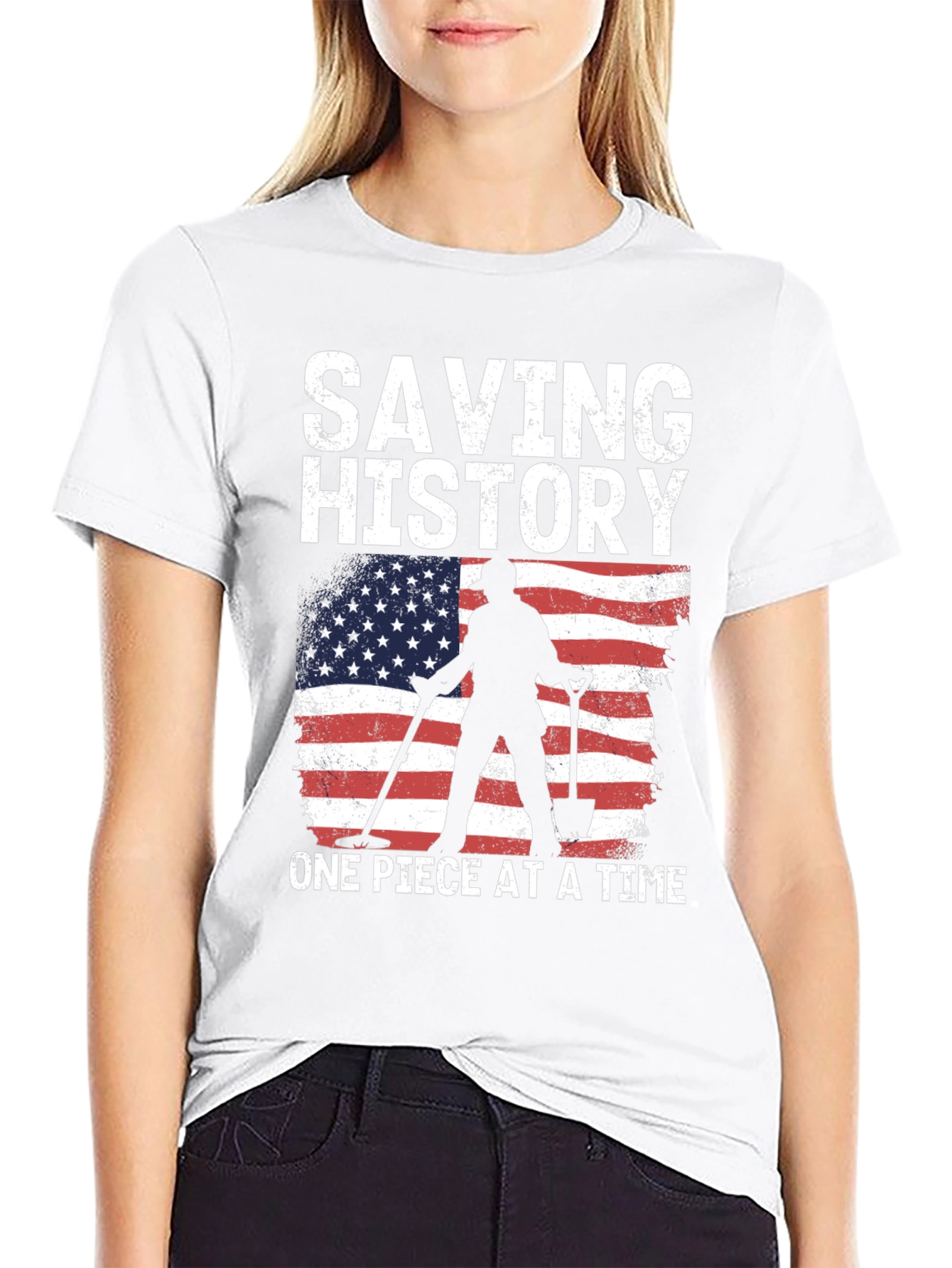 Saving History Metal Detecting T-Shirt