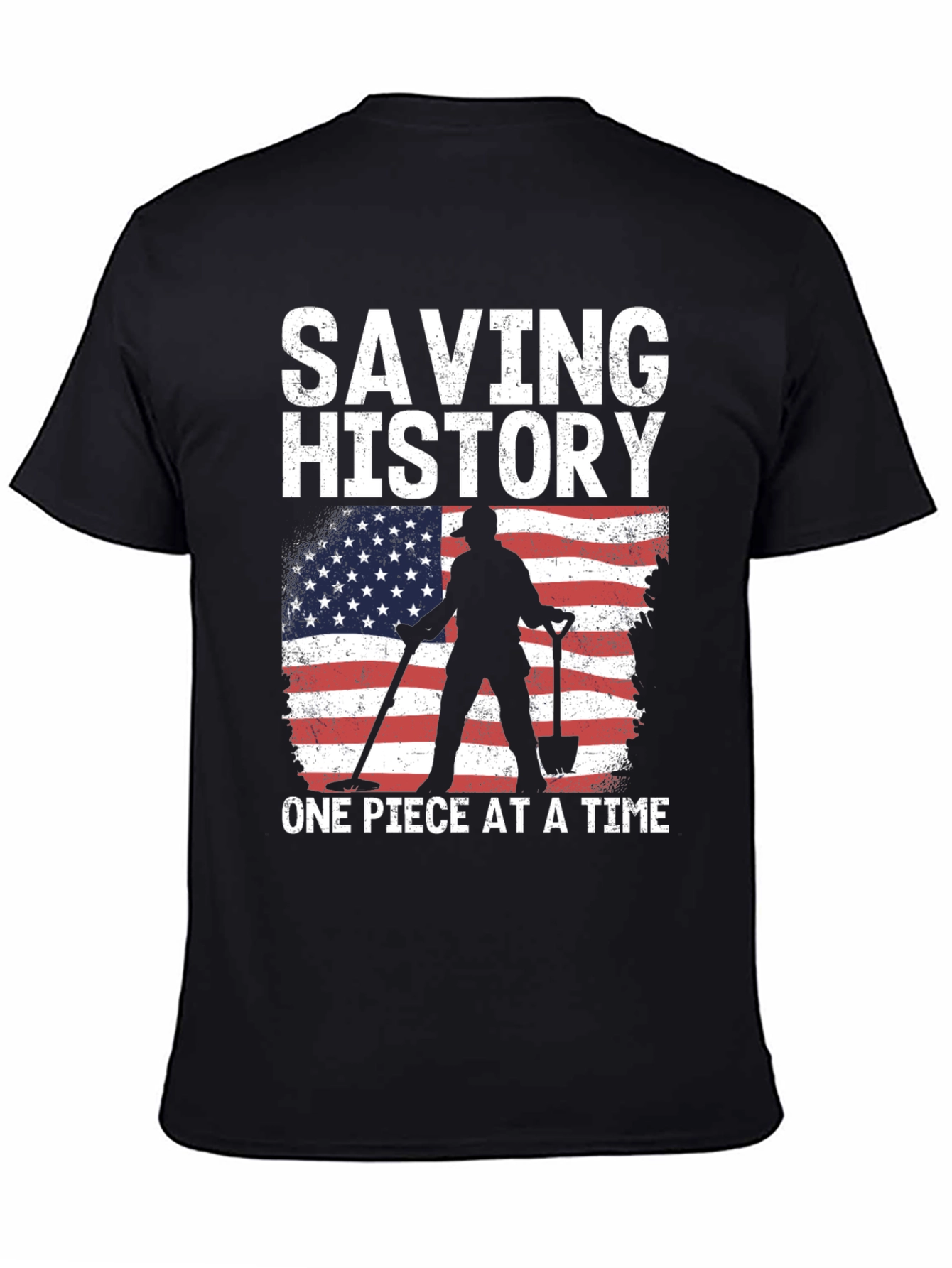 Saving History Metal Detecting T-Shirt