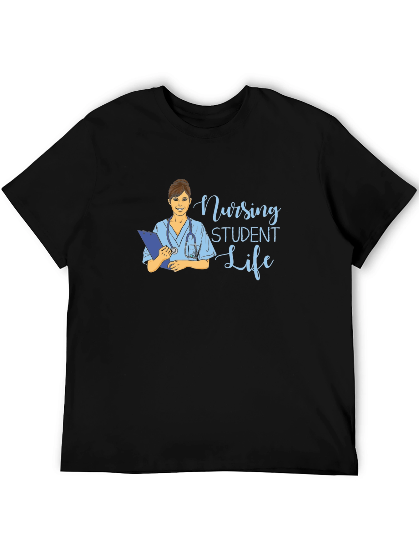 Nursing Student Life T-Shirt - Black