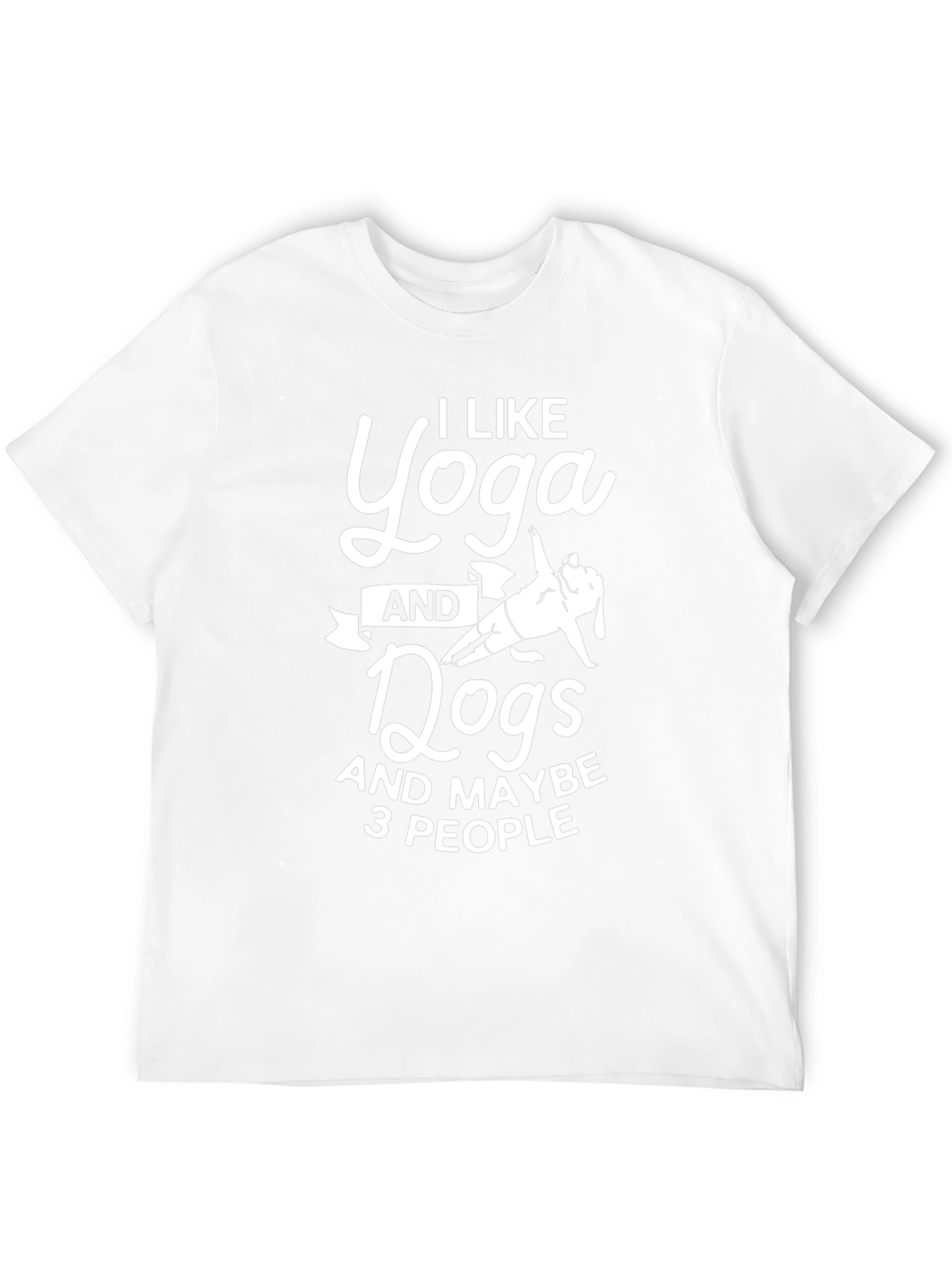 I Like Yoga And Dogs T-Shirt