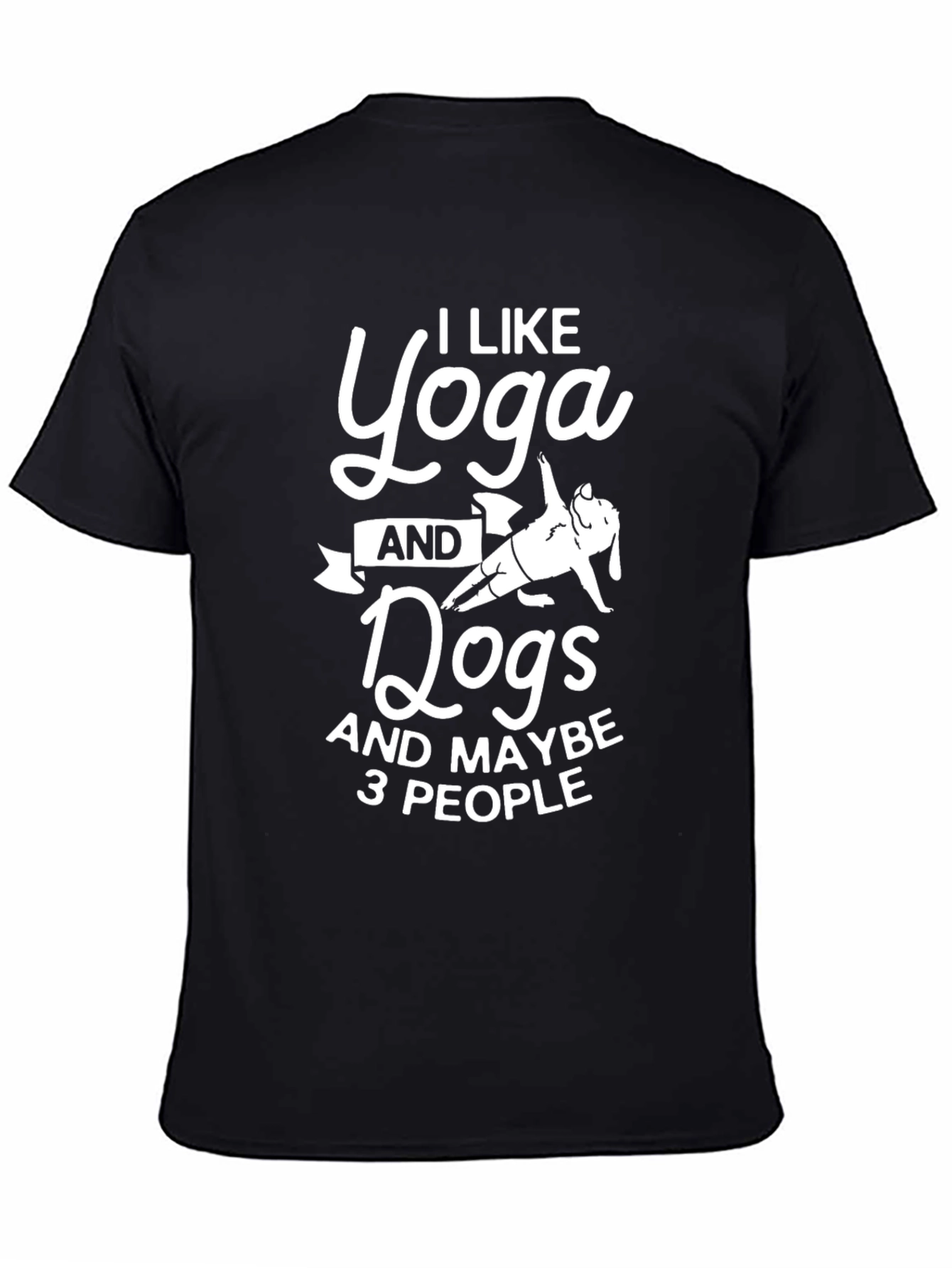 I Like Yoga And Dogs T-Shirt