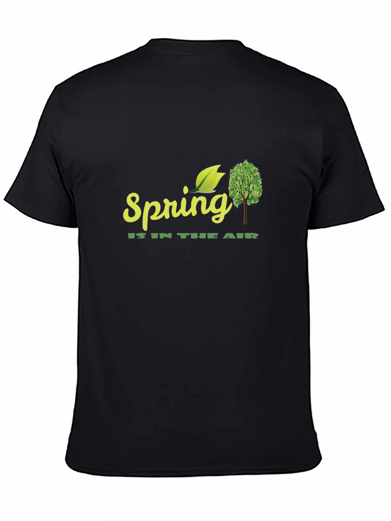 Spring is in the Air T-Shirt - Black