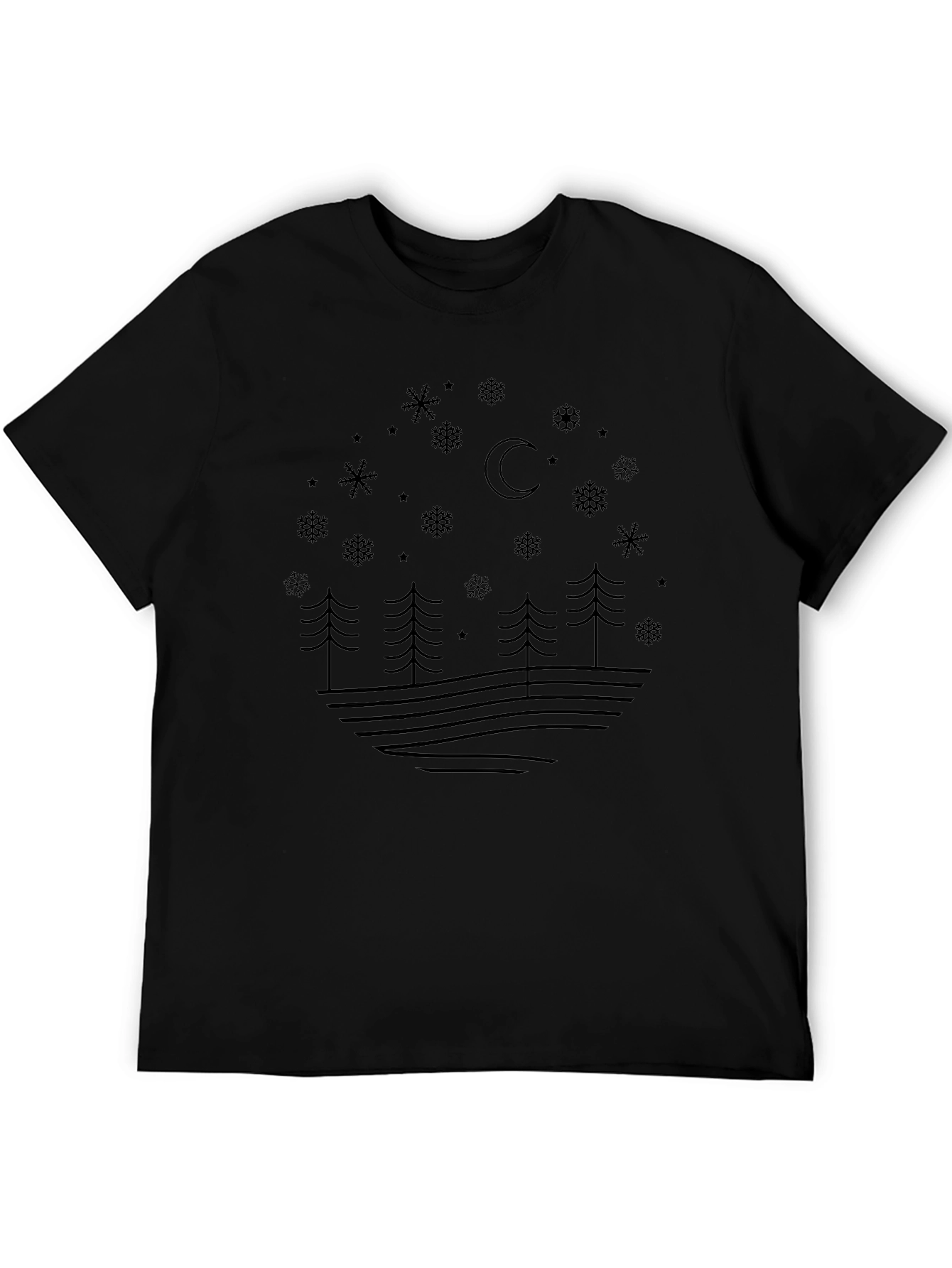 Winter Scene Graphic Tee