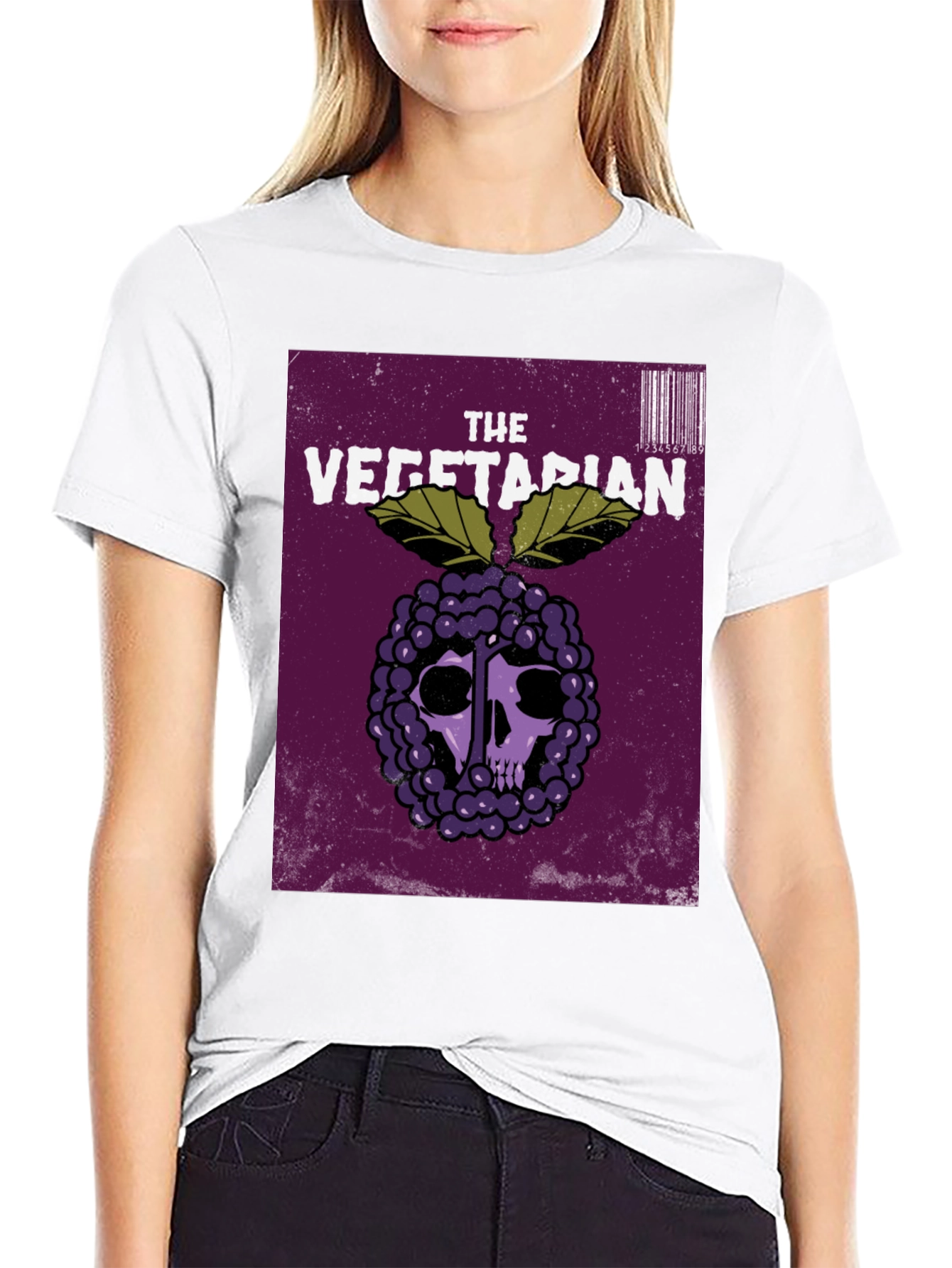 The Vegetarian Graphic T-Shirt - Dark Humor Tee