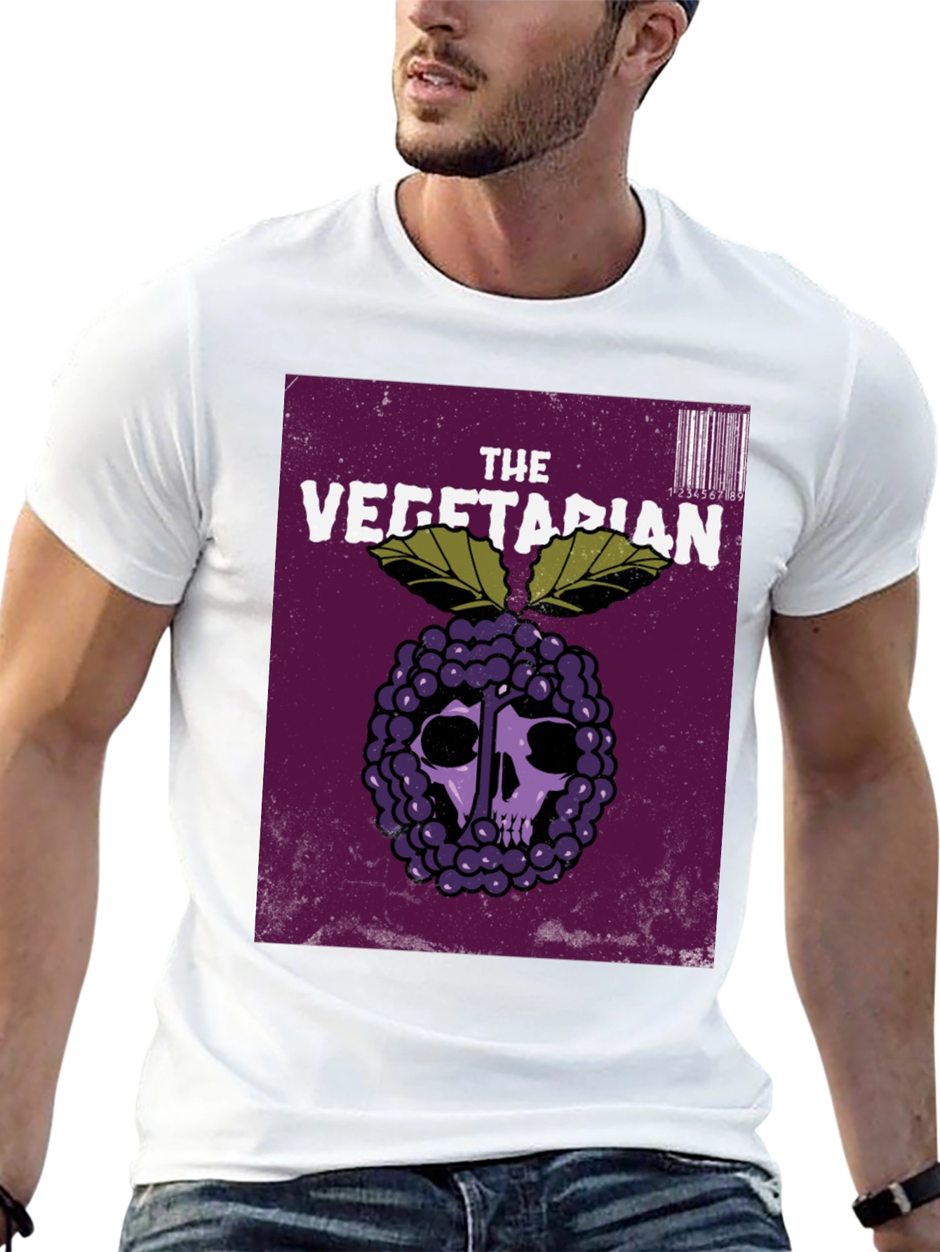 The Vegetarian Graphic T-Shirt - Dark Humor Tee