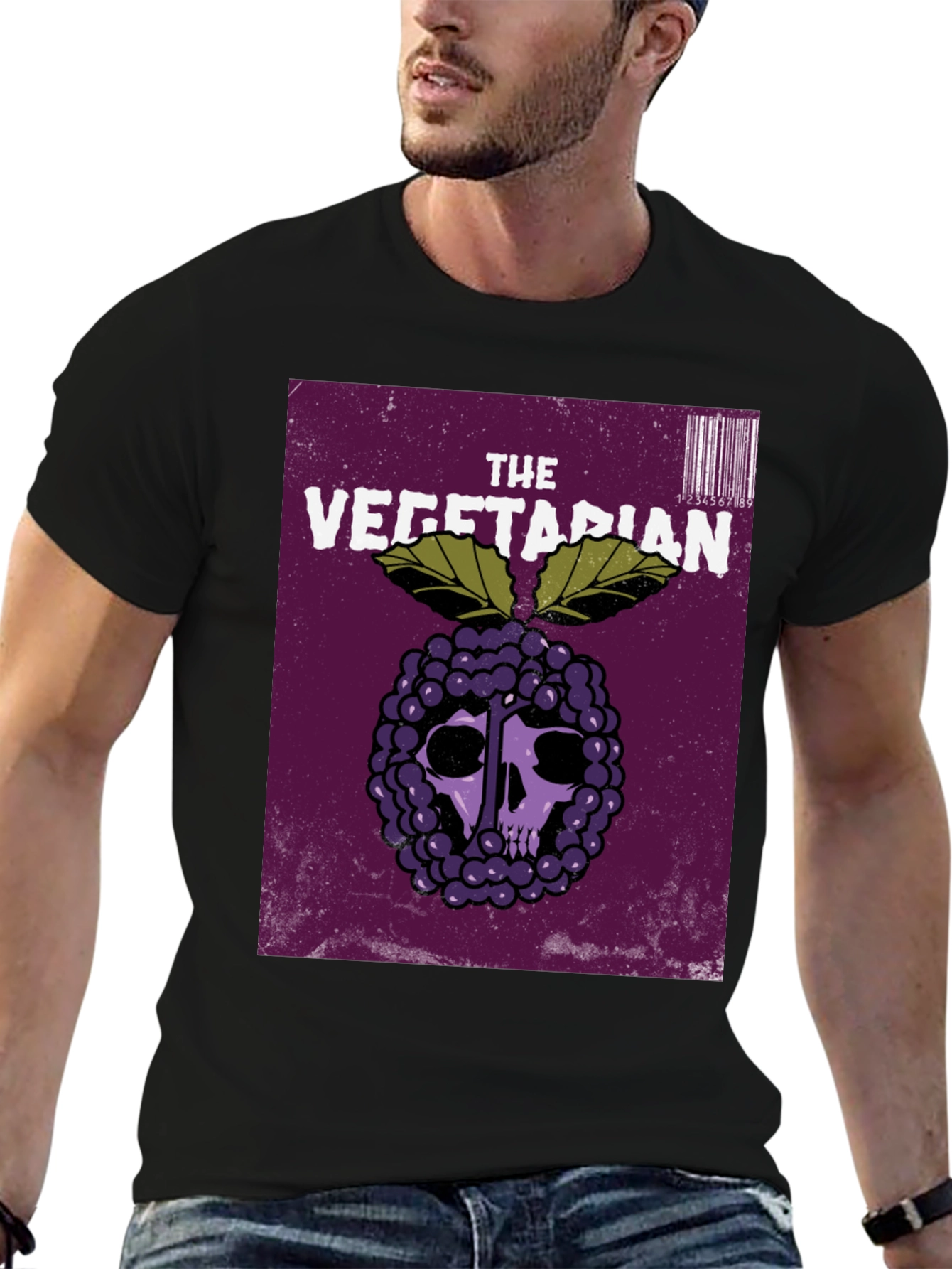 The Vegetarian Graphic T-Shirt - Dark Humor Tee