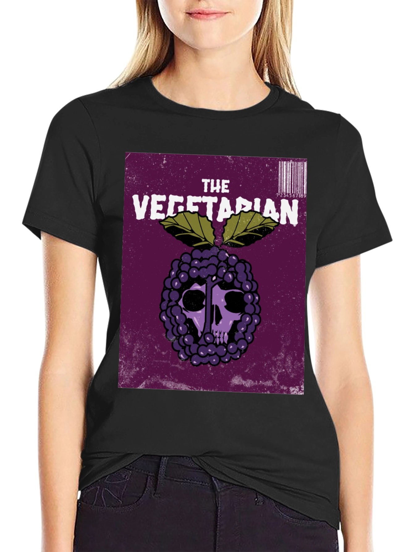 The Vegetarian Graphic T-Shirt - Dark Humor Tee