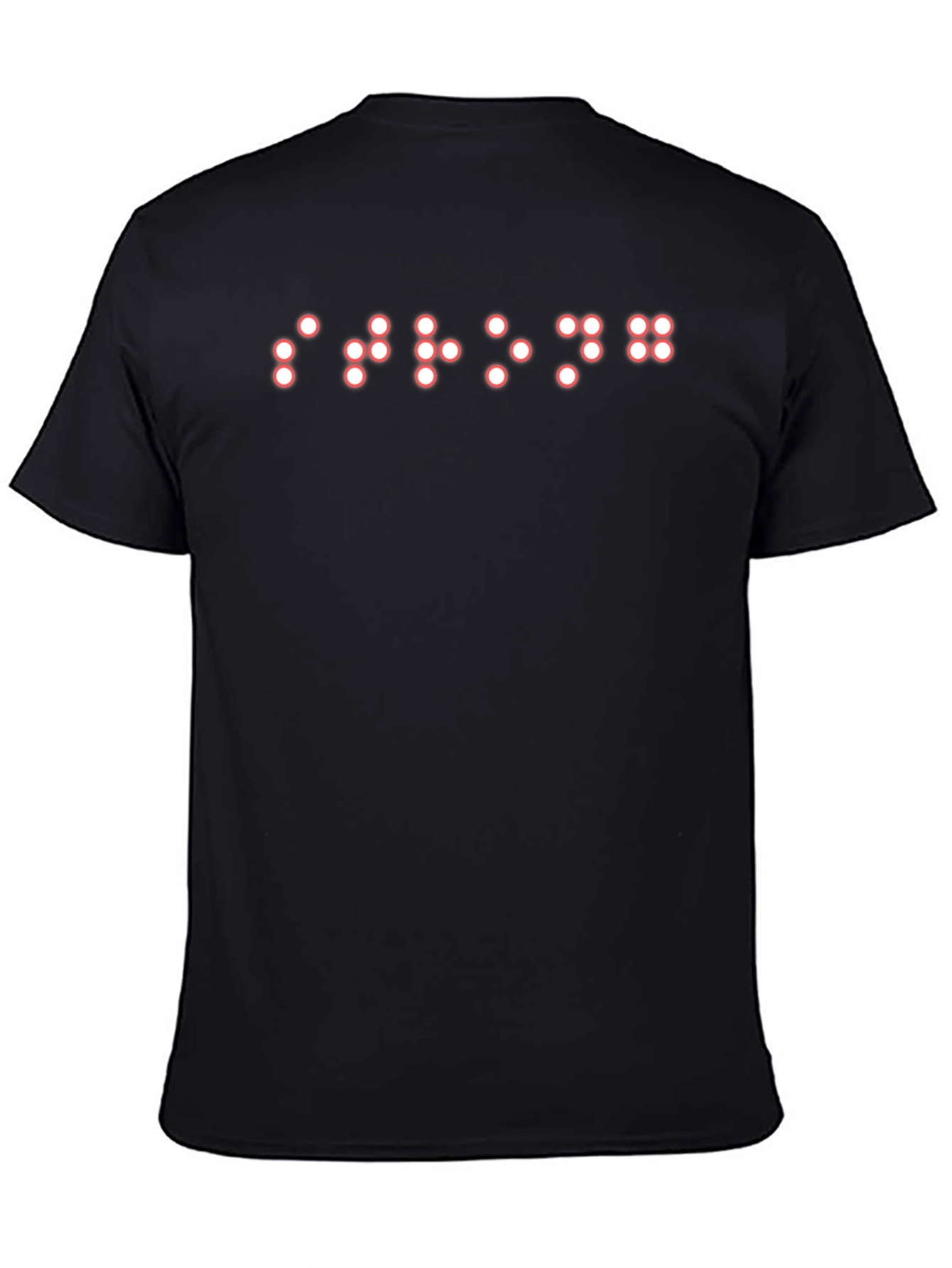 Braille Dot Graphic T-Shirt