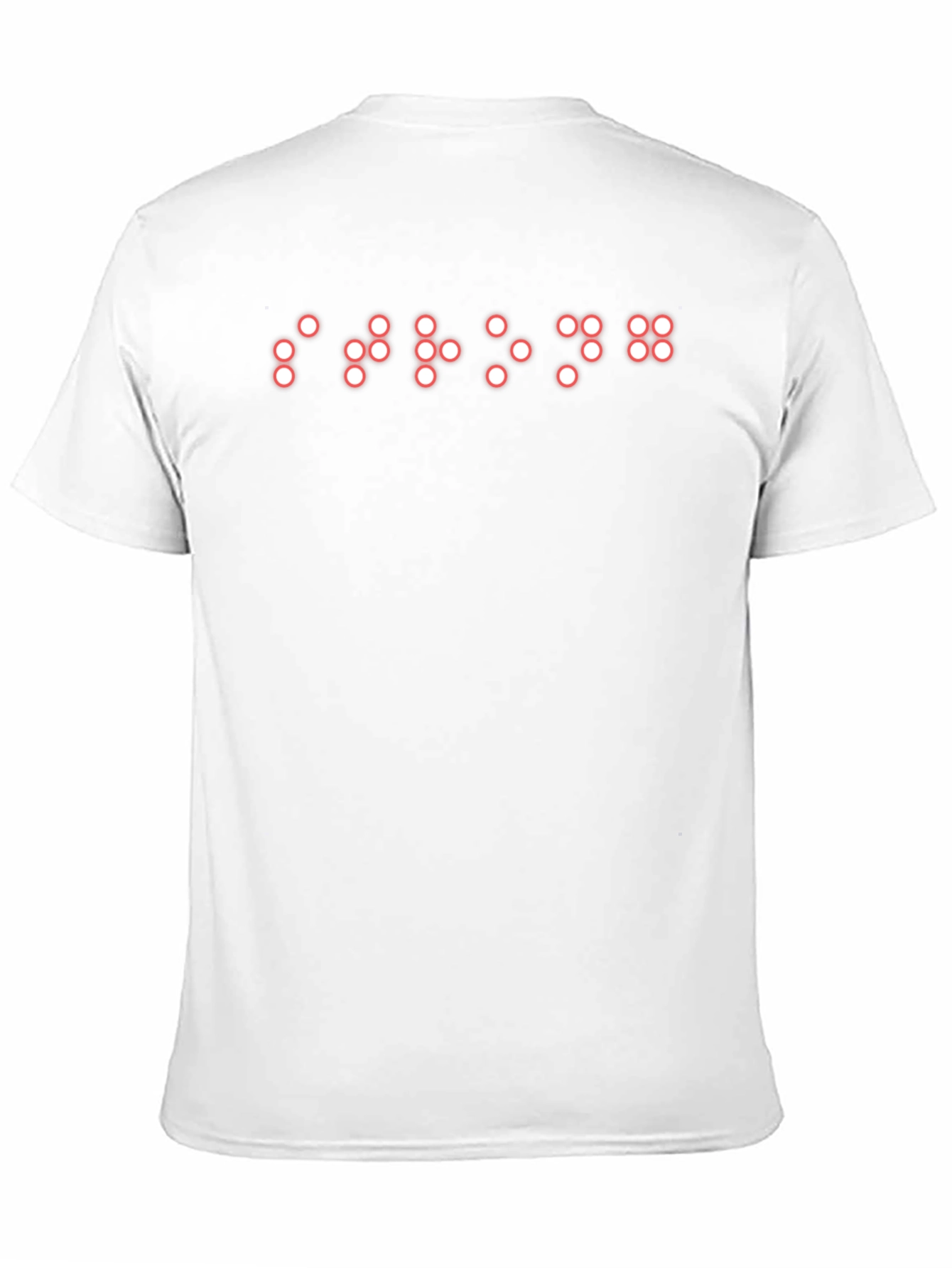 Braille Dot Graphic T-Shirt