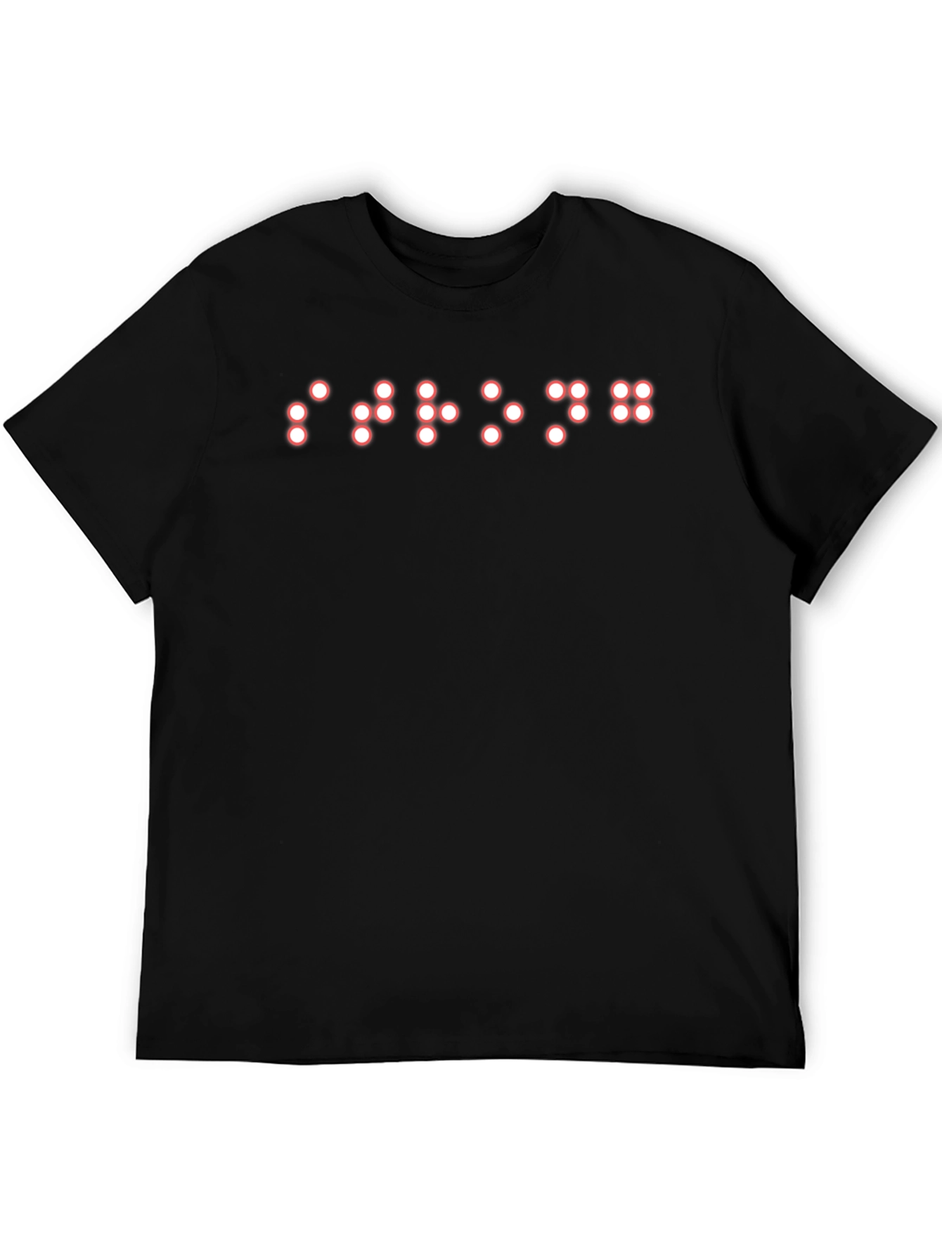 Braille Dot Graphic T-Shirt