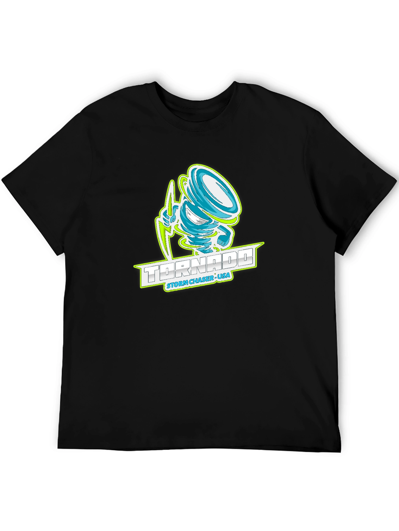 Tornado Storm Chaser USA Graphic T-Shirt