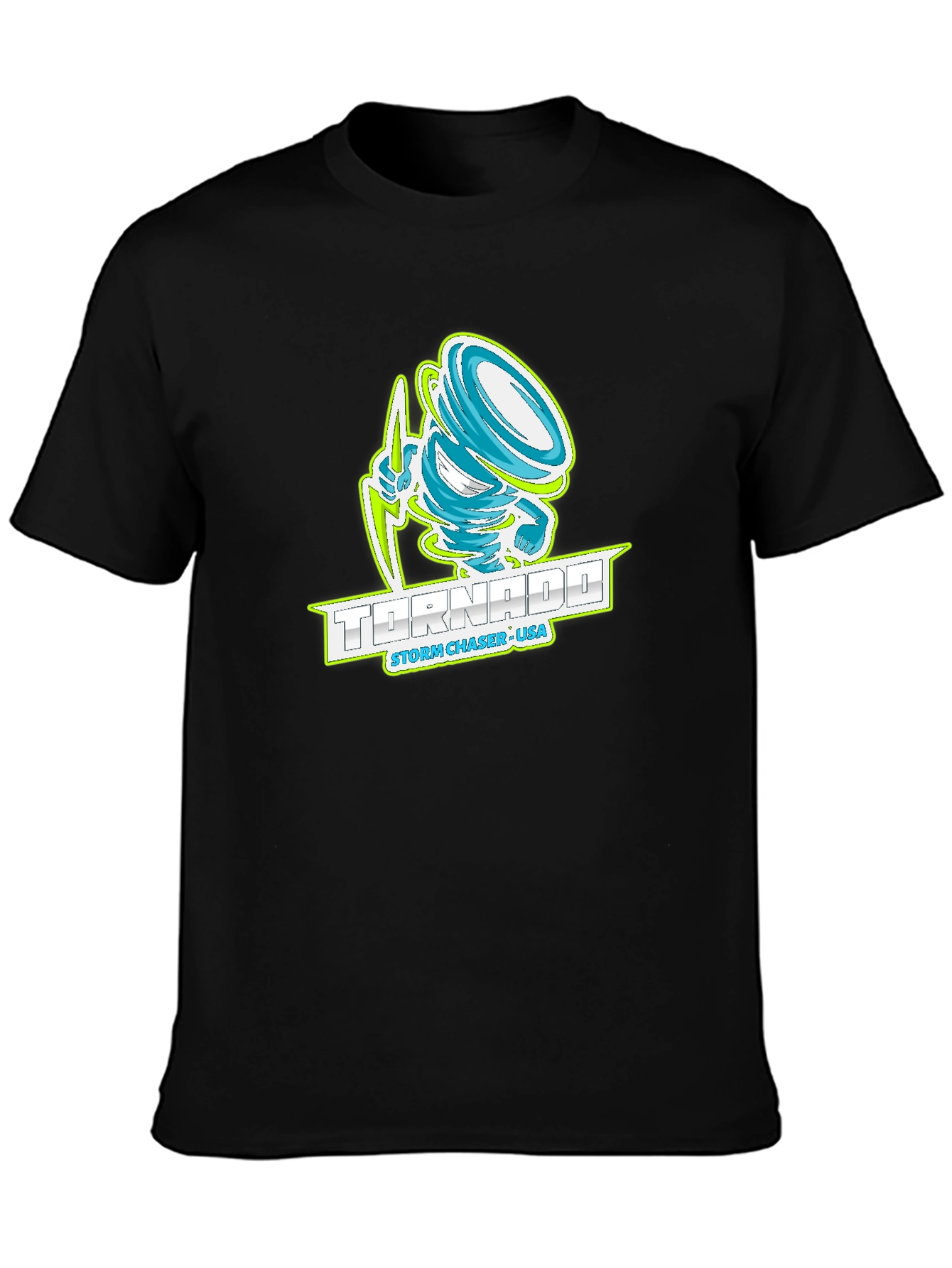 Tornado Storm Chaser USA Graphic T-Shirt