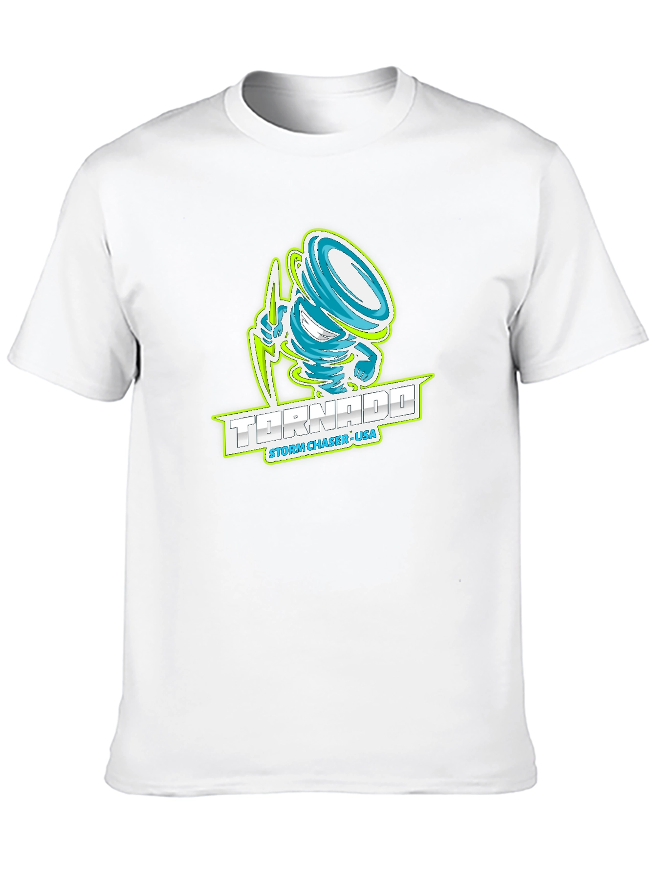 Tornado Storm Chaser USA Graphic T-Shirt