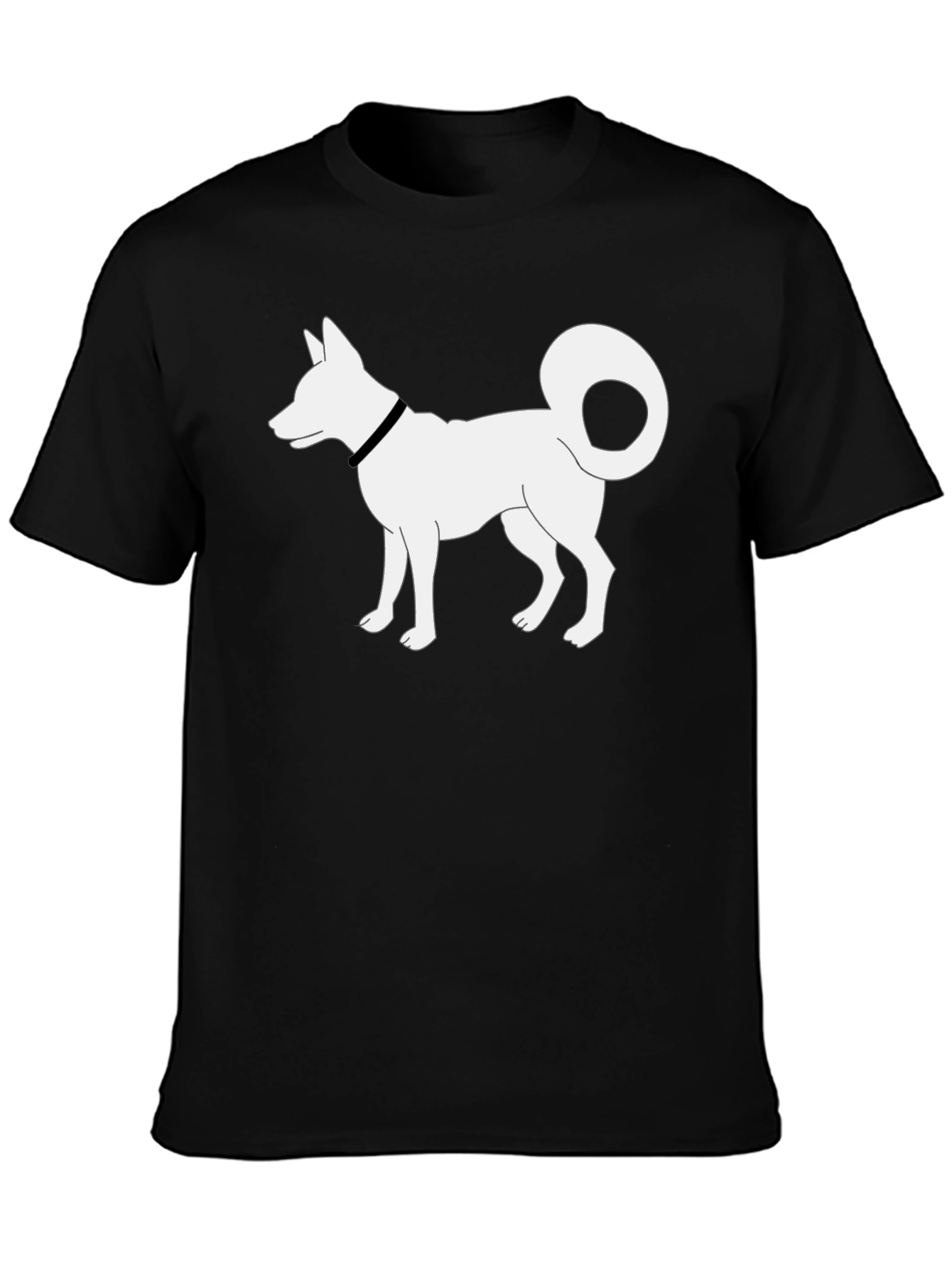 Dog Graphic Tee - Black T-Shirt