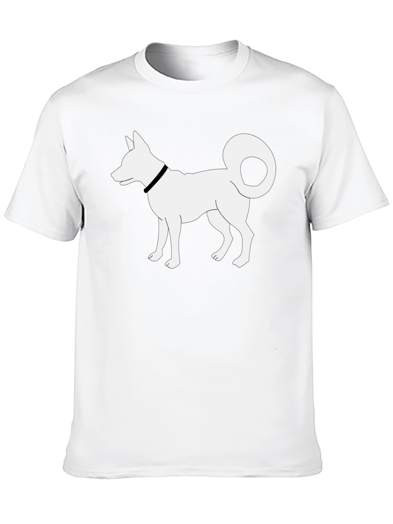 Dog Graphic Tee - Black T-Shirt